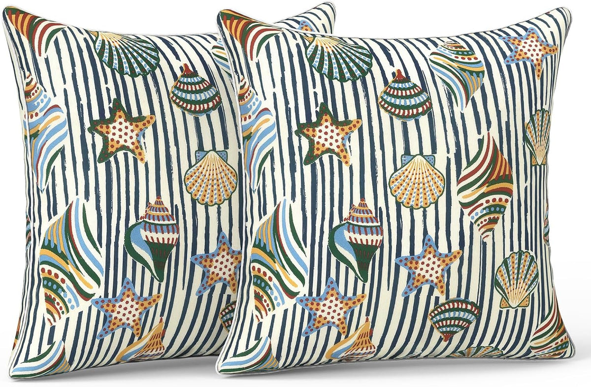 20" x 20" throw pillows