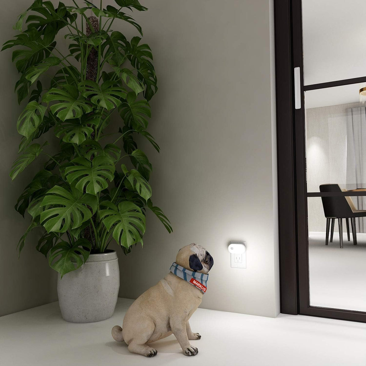 3"D x 0.84"W x 1.6"H plastic night lights & ambient lighting, alternate view 9