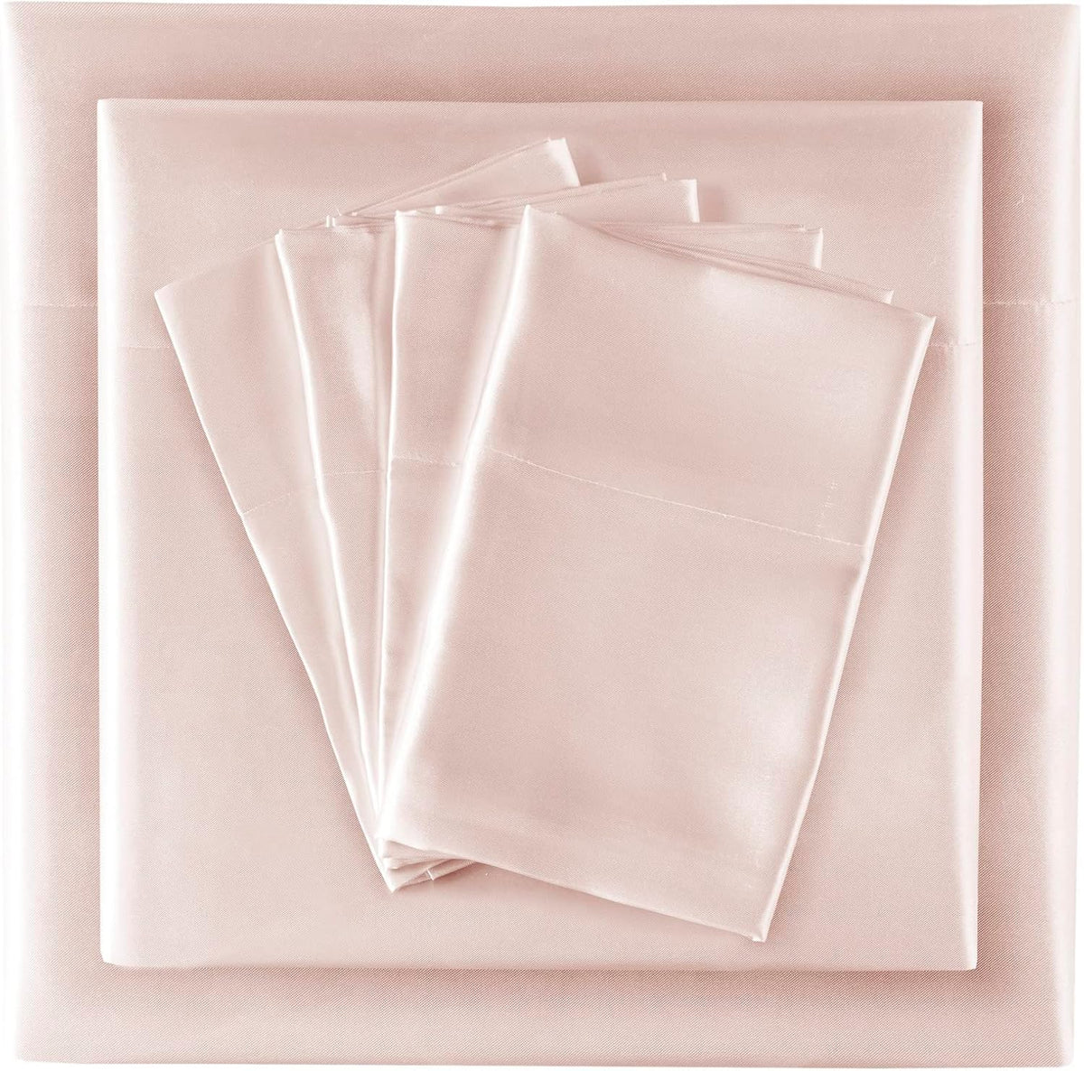 King polyester bedding sets in Blush, alternate view 15