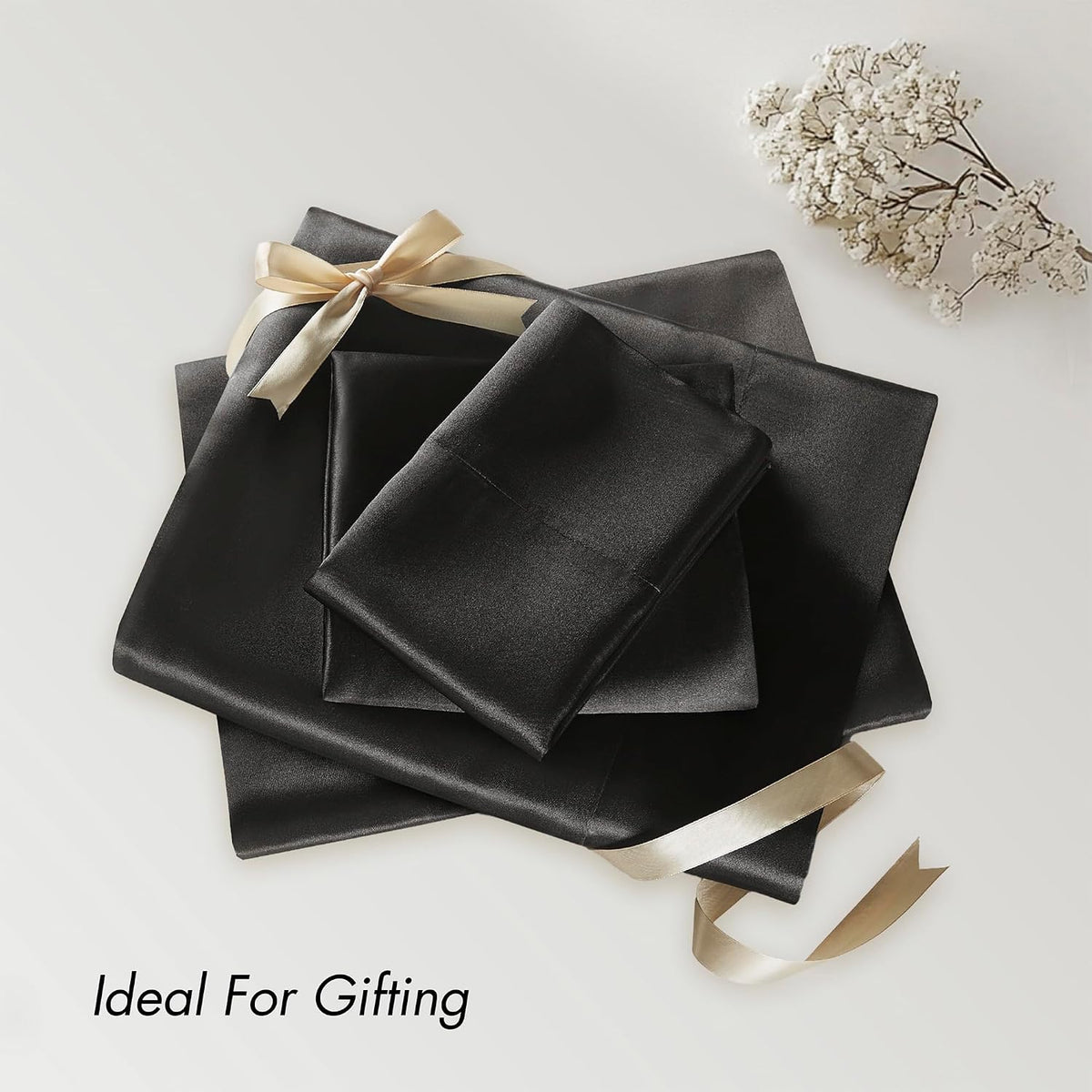 Split King polyester bedding sets in Black, alternate view 12