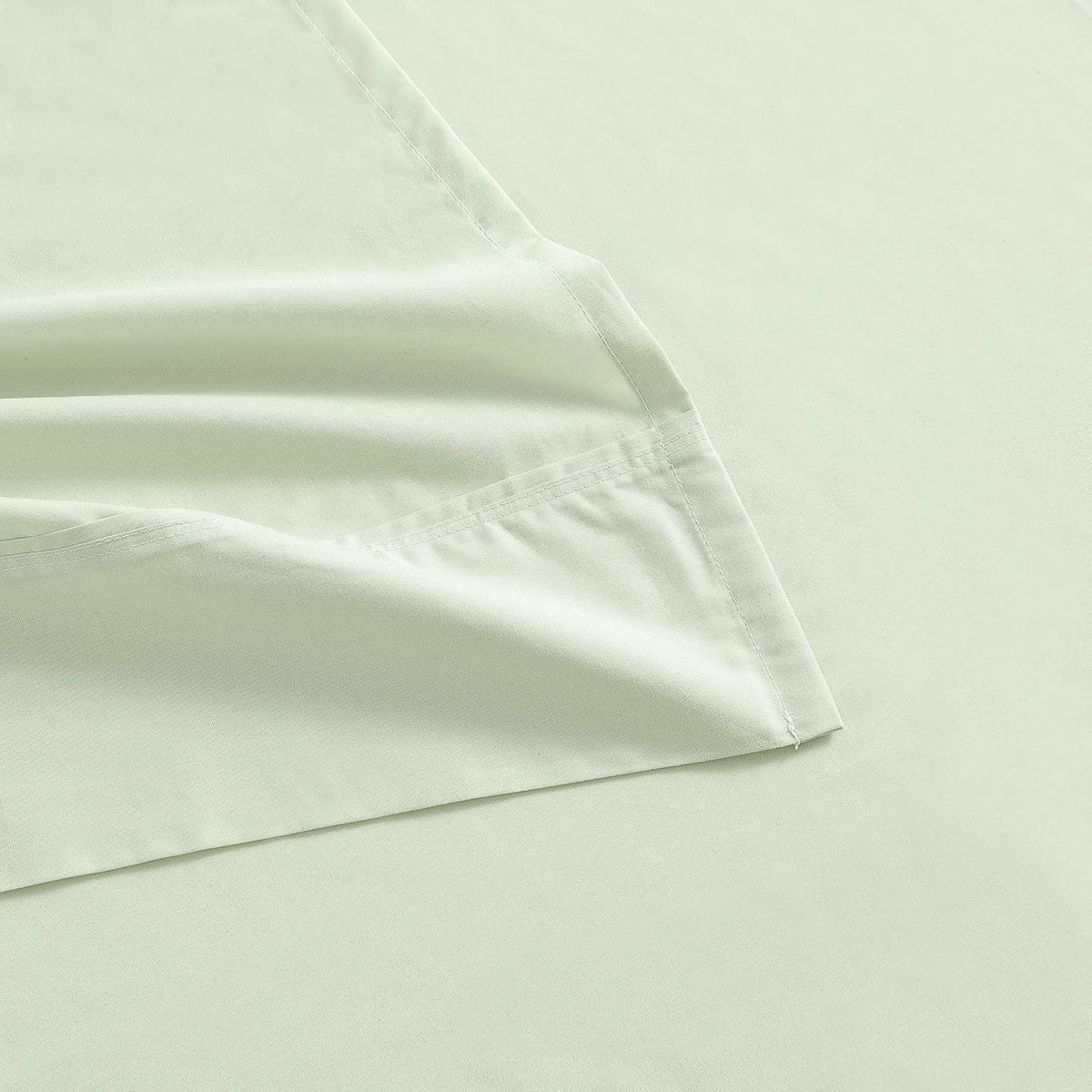 Full cotton bedding sets in Skylands Solid Green, alternate view 6