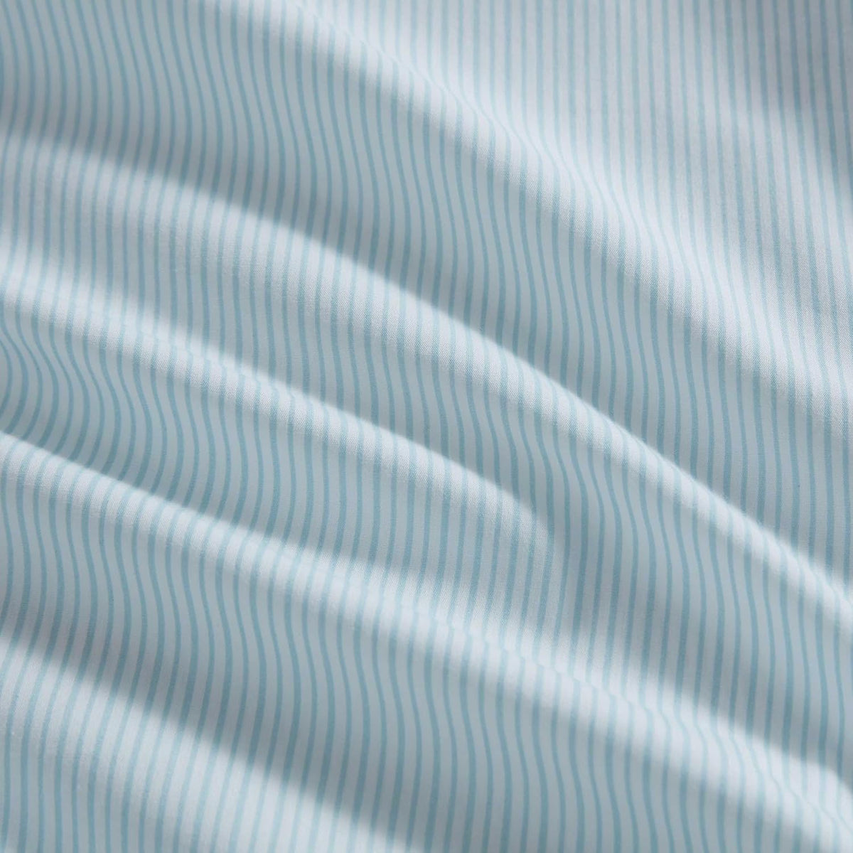 Twin cotton bedding sets in Stripe Blue, alternate view 7