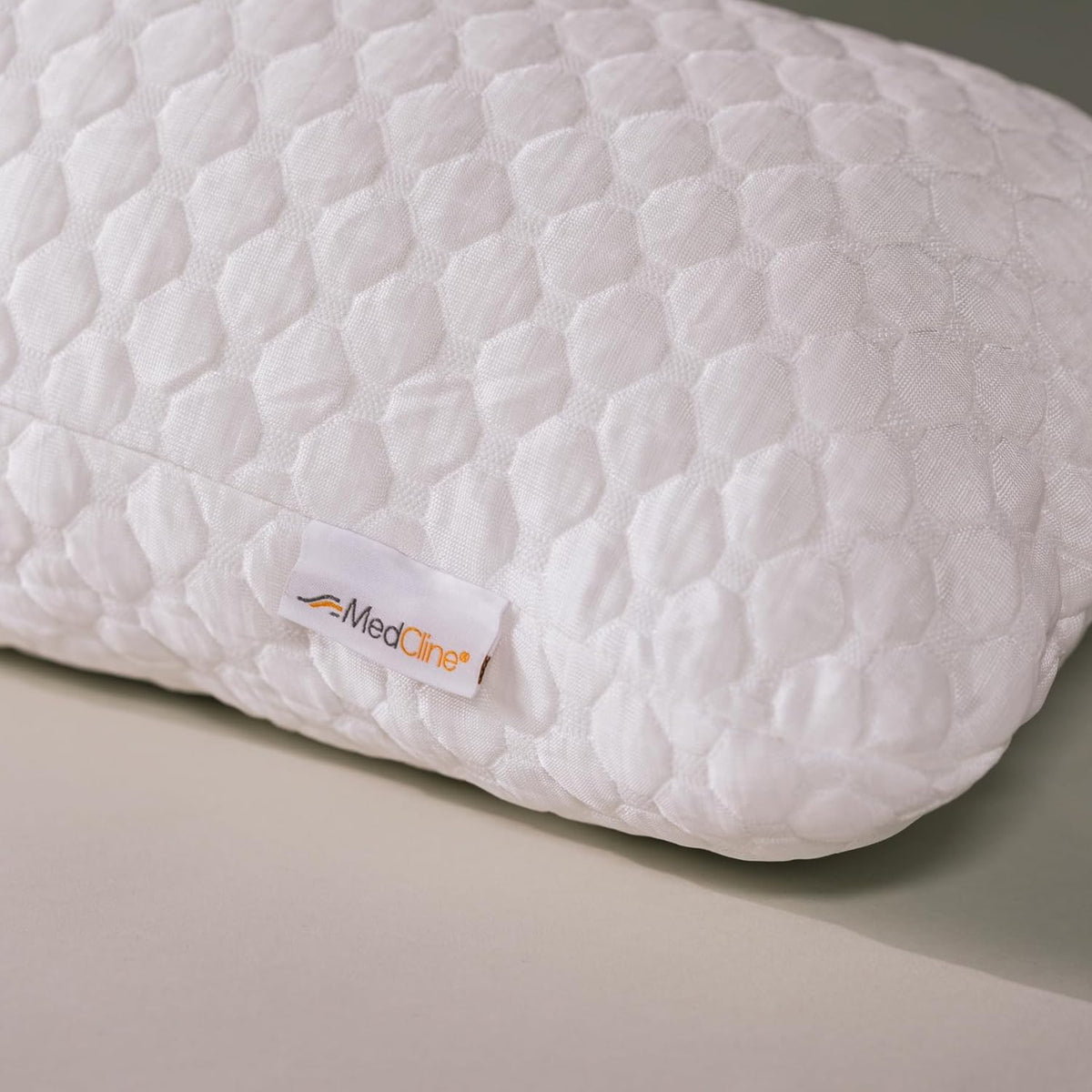 Cooling memory foam body pillows in White, alternate view 5