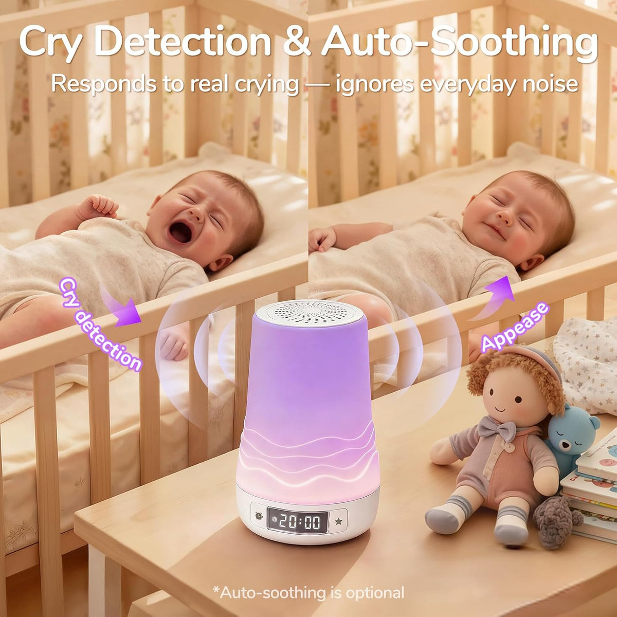 white noise machines in White, alternate view 4