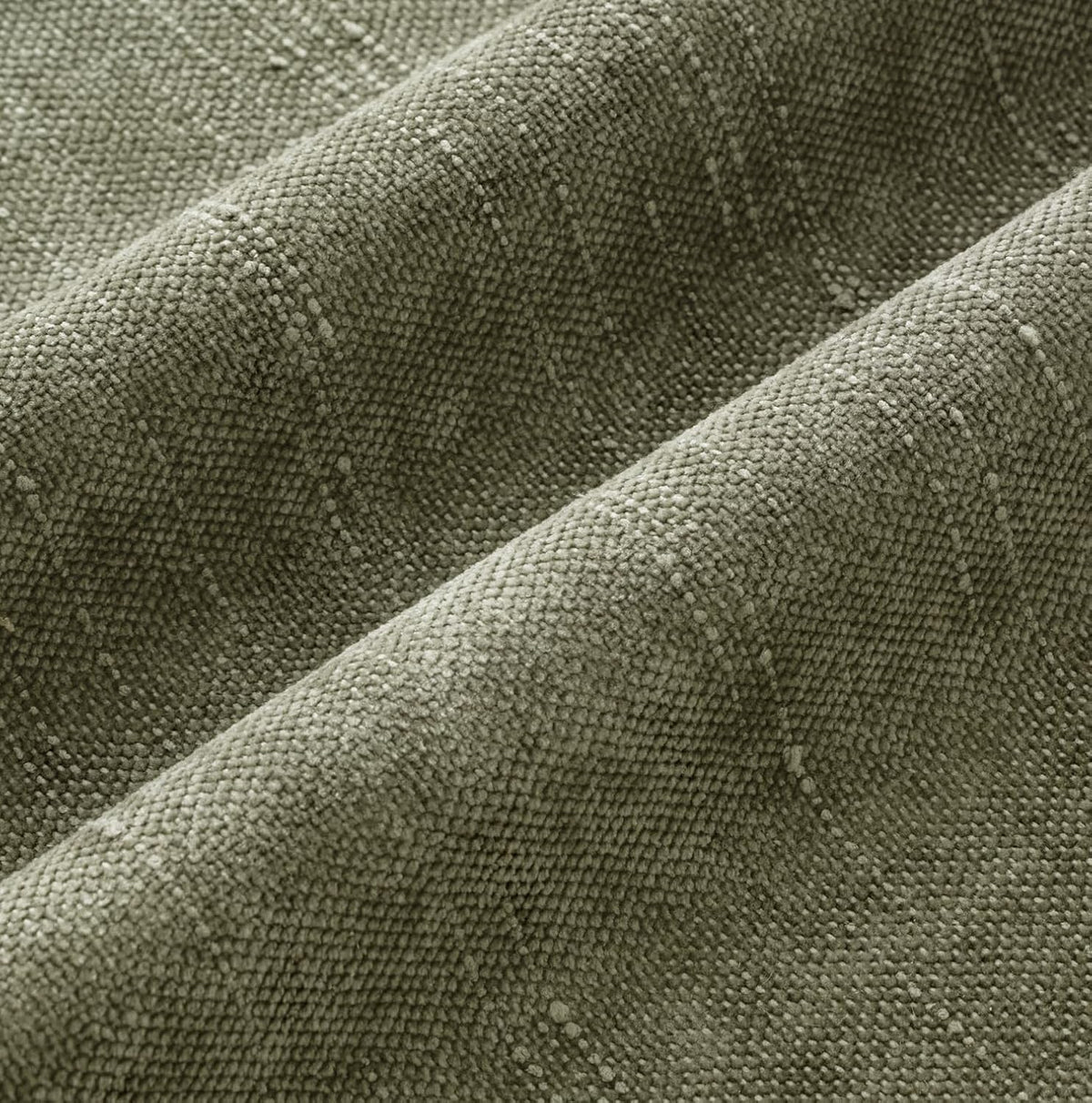 18"L x 18"W chenille throw pillow accessories in Olive Green, alternate view 7