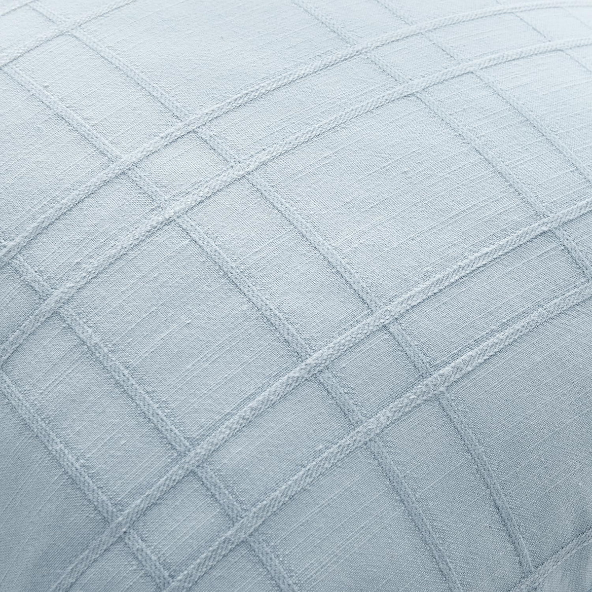 18"L x 18"W cotton throw pillow accessories in Coastal Blue, alternate view 2