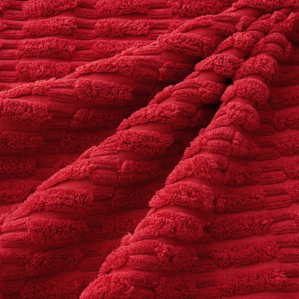 18"L x 18"W polyester throw pillow accessories in Red, alternate view 5
