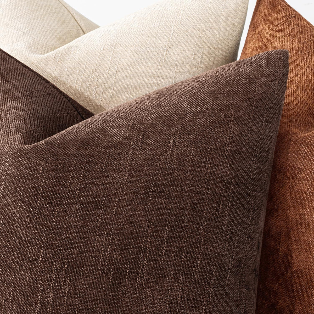 20"L x 20"W chenille throw pillow accessories, alternate view 6