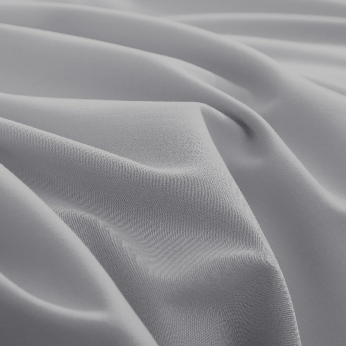 Queen - EXTRA DEEP Pocket microfiber bedding sets in Light Gray, alternate view 7