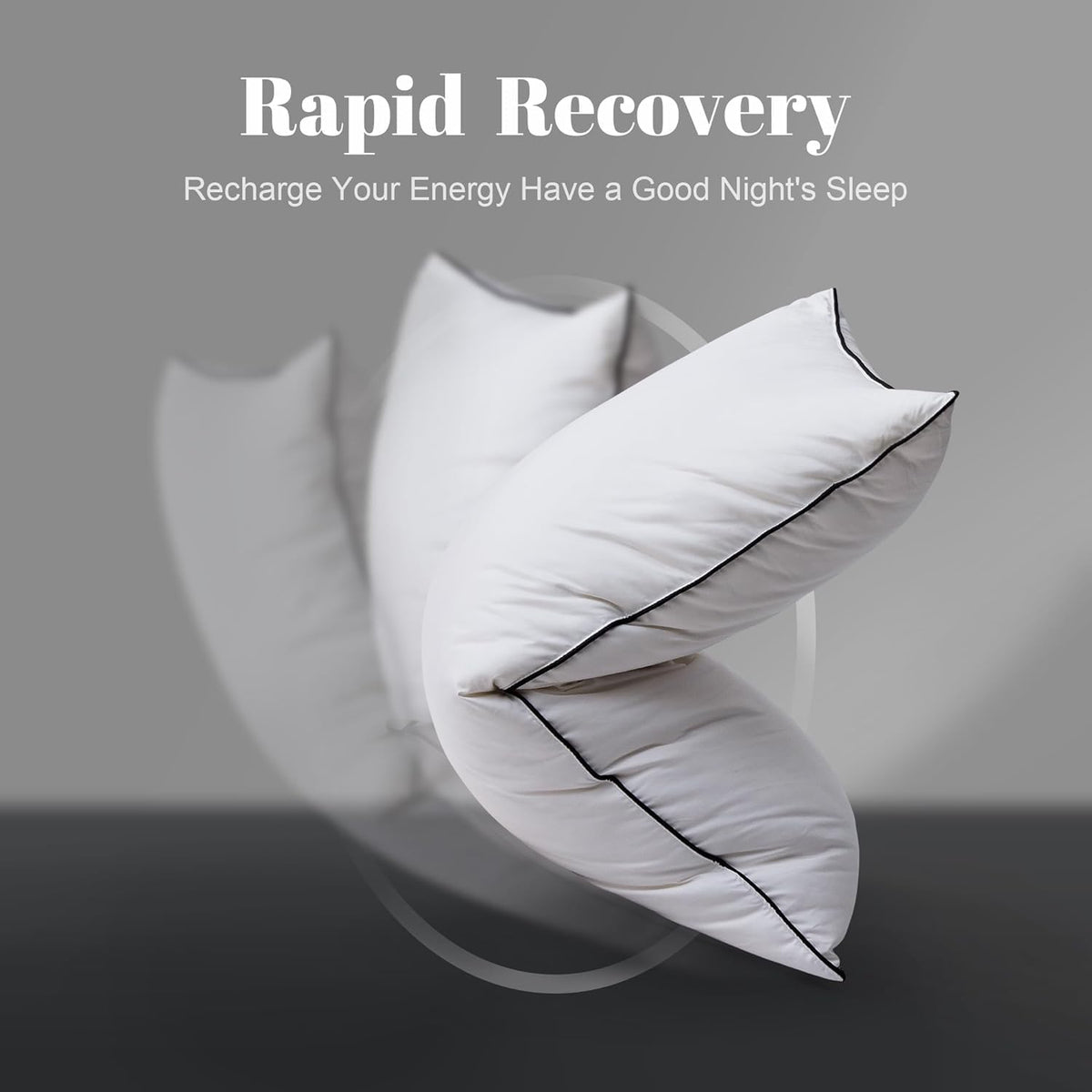 King feather pillows, alternate view 2