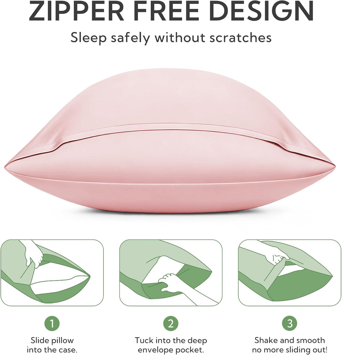 Body (20"x54" )-Pack of 1 pillowcases, alternate view 6