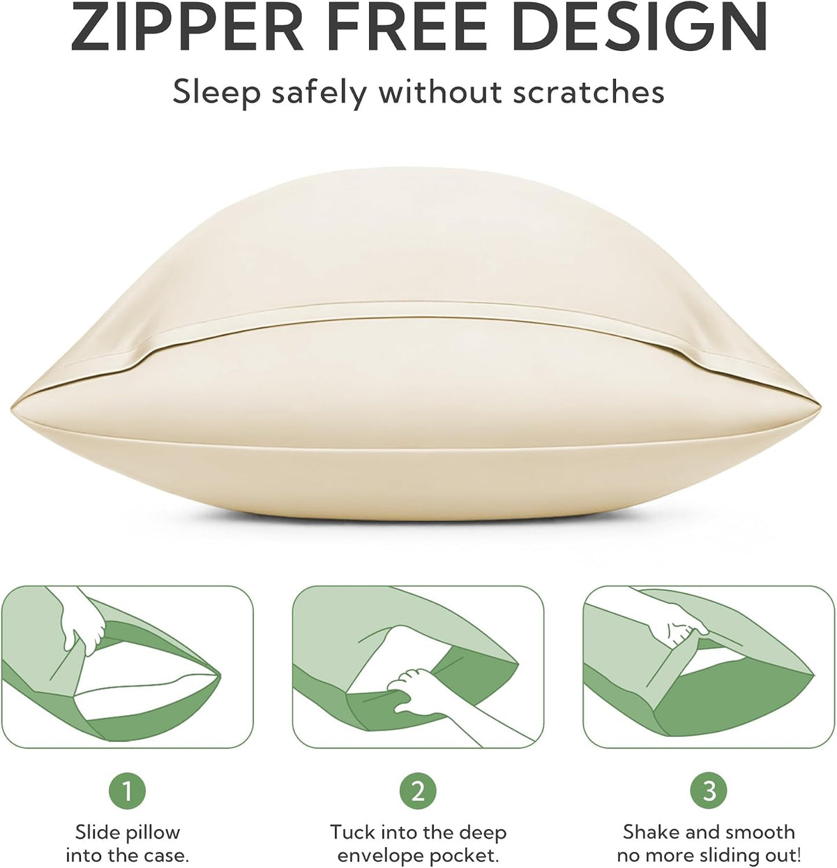 Standard (20"x26" )-Pack of pillowcases, alternate view 6