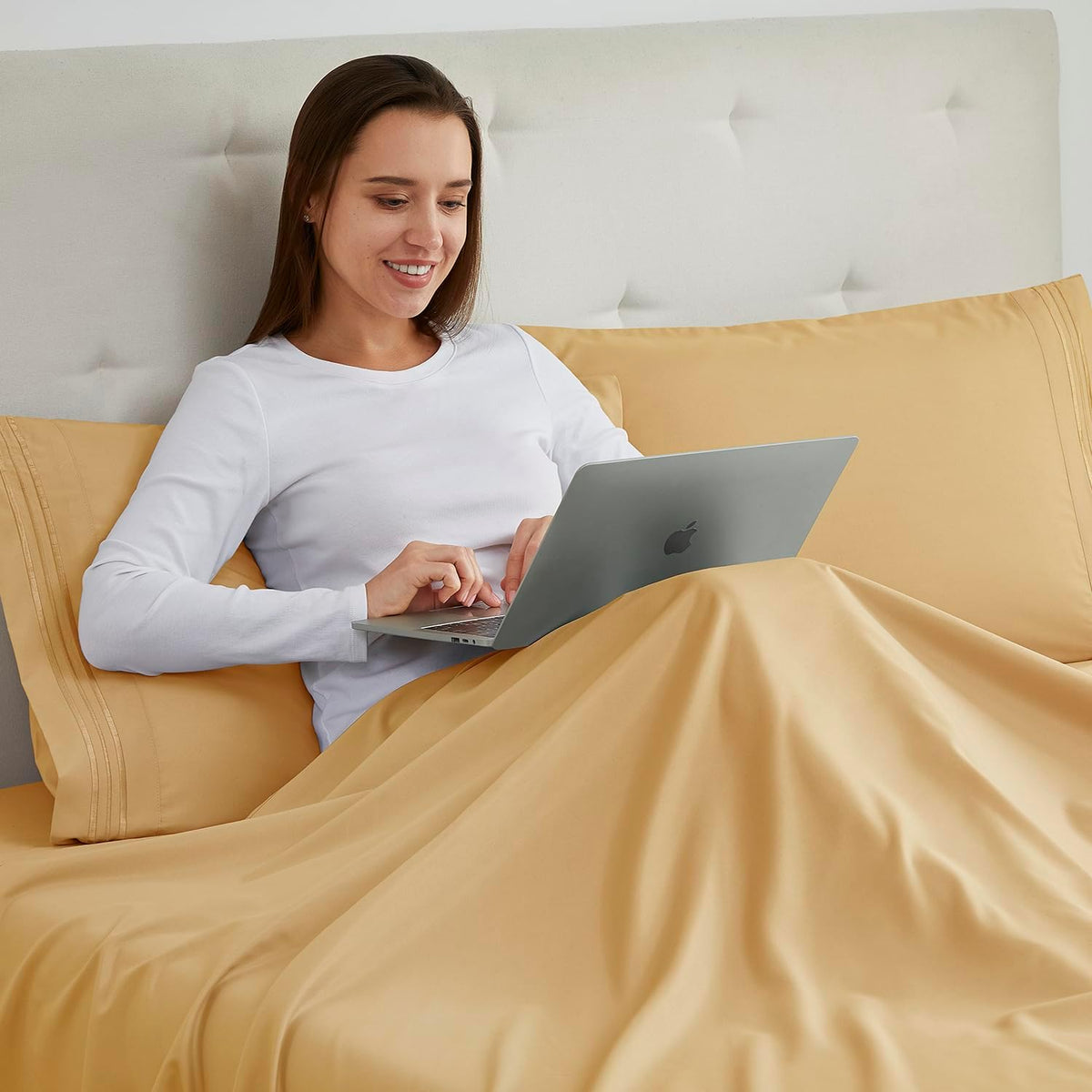 Queen (20" x 30") 2Pc microfiber pillowcases, alternate view 6