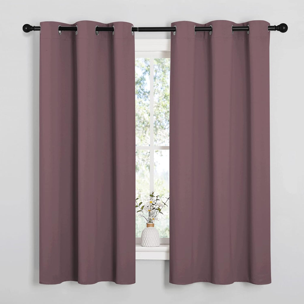 63"L x 42"W polyester curtains