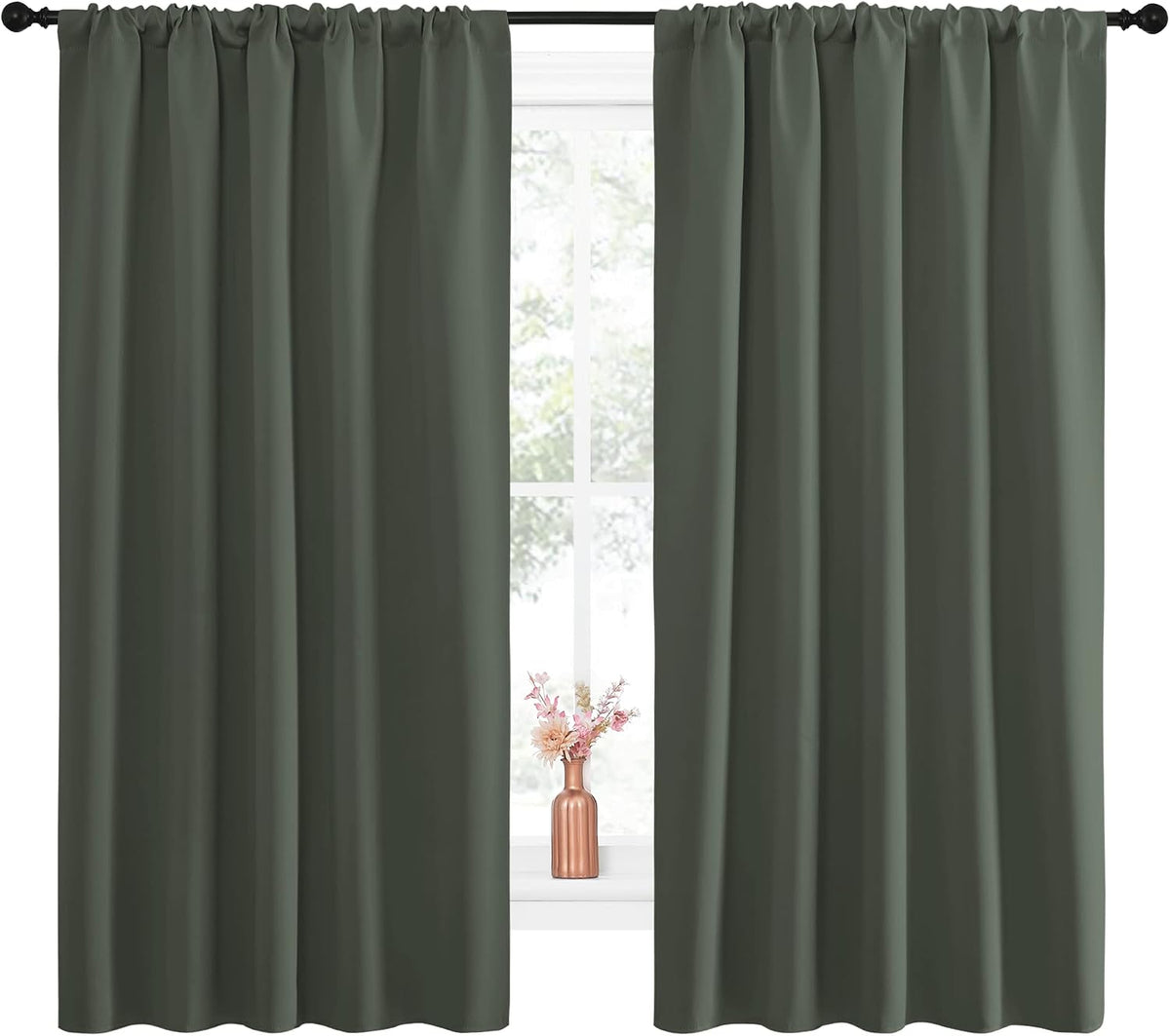 63"L x 52"W polyester curtains, alternate view 2