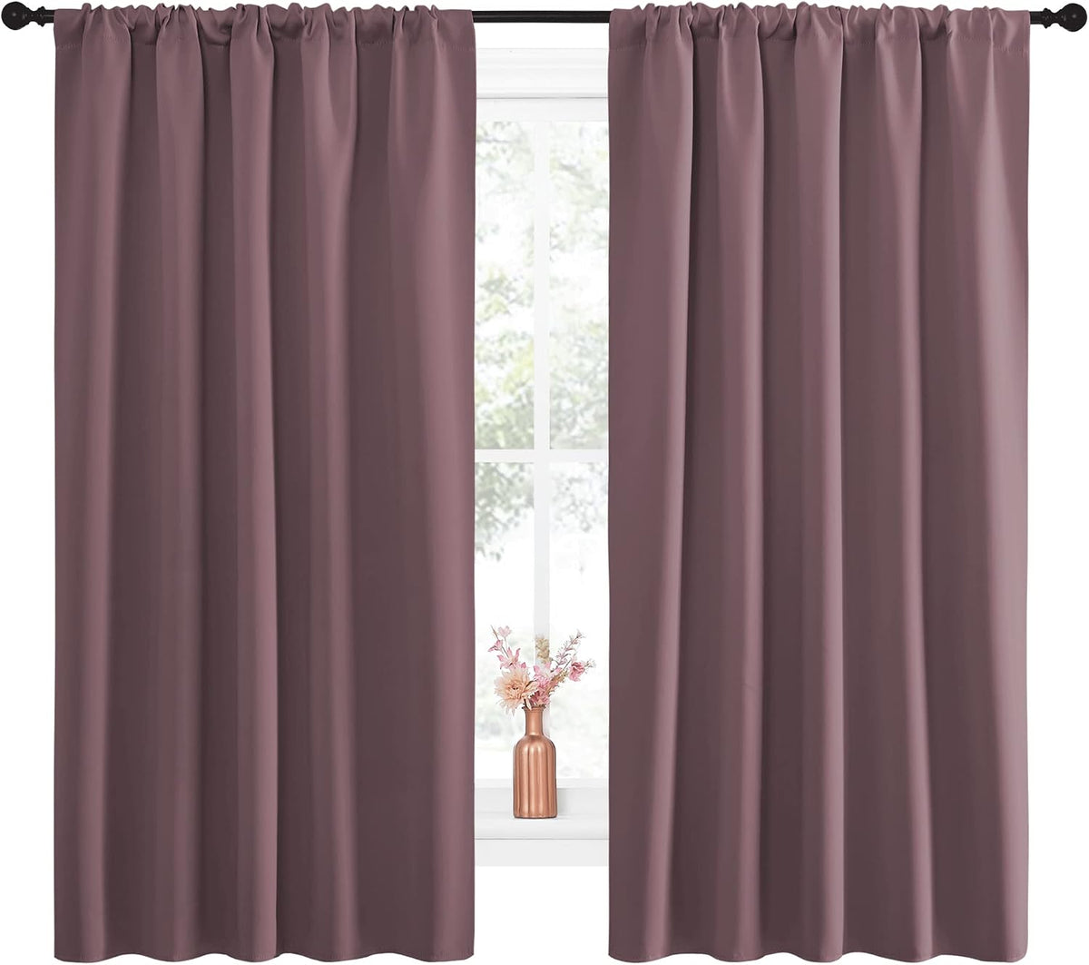 63"L x 52"W polyester curtains, alternate view 2