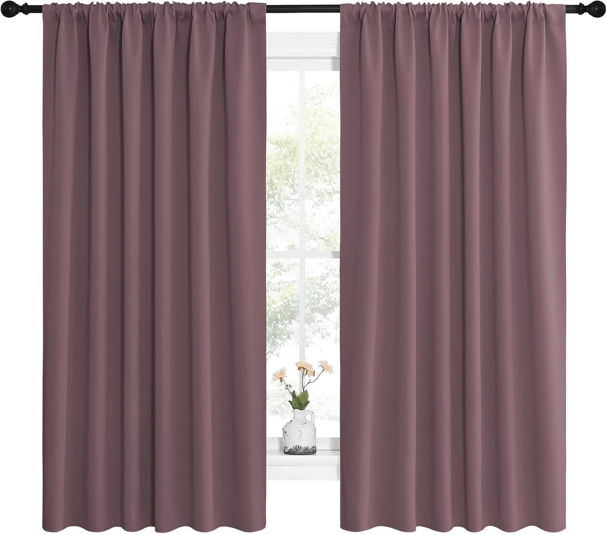 63"L x 62"W polyester curtains, alternate view 2