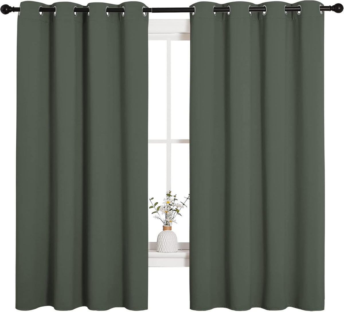 68"L x 55"W polyester curtains, alternate view 2