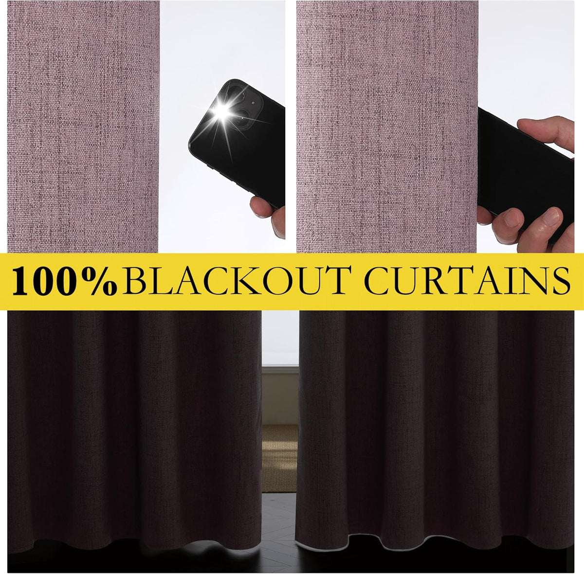 90"L x 42"W polyester curtains, alternate view 4