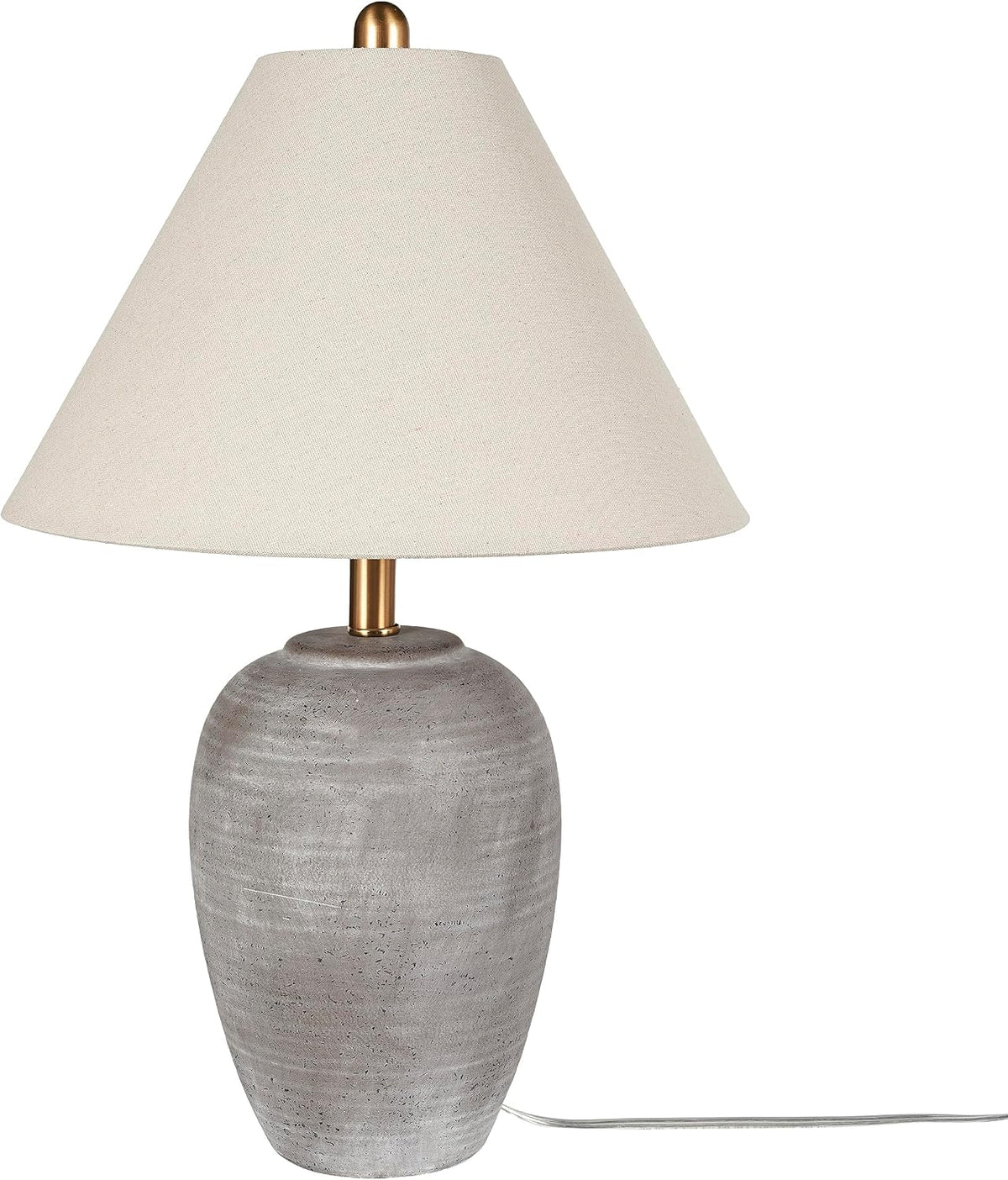 14"D x 14"W x 23"H ceramic table lamps, alternate view 3