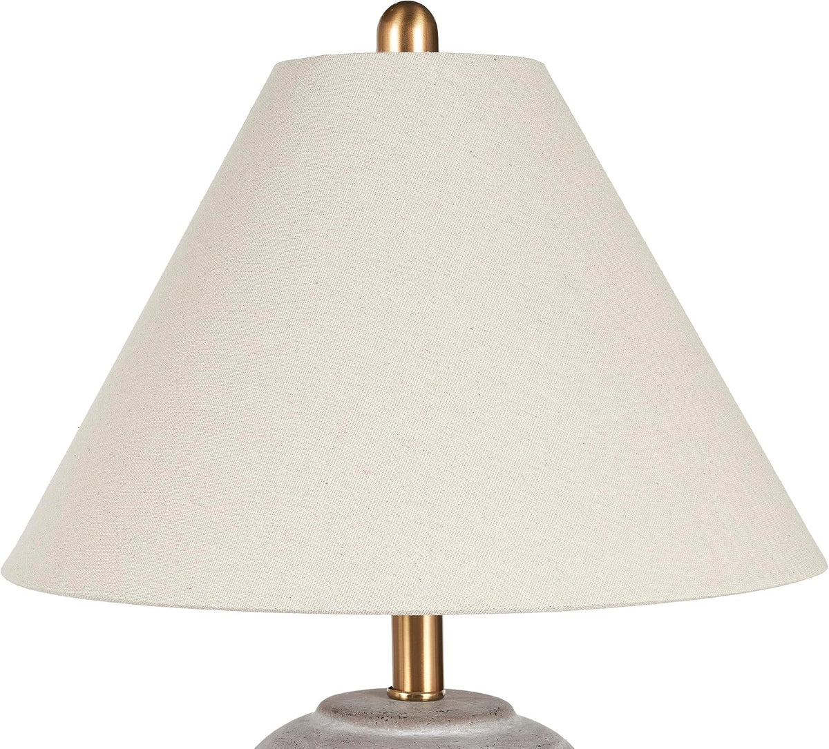 14"D x 14"W x 23"H ceramic table lamps, alternate view 5