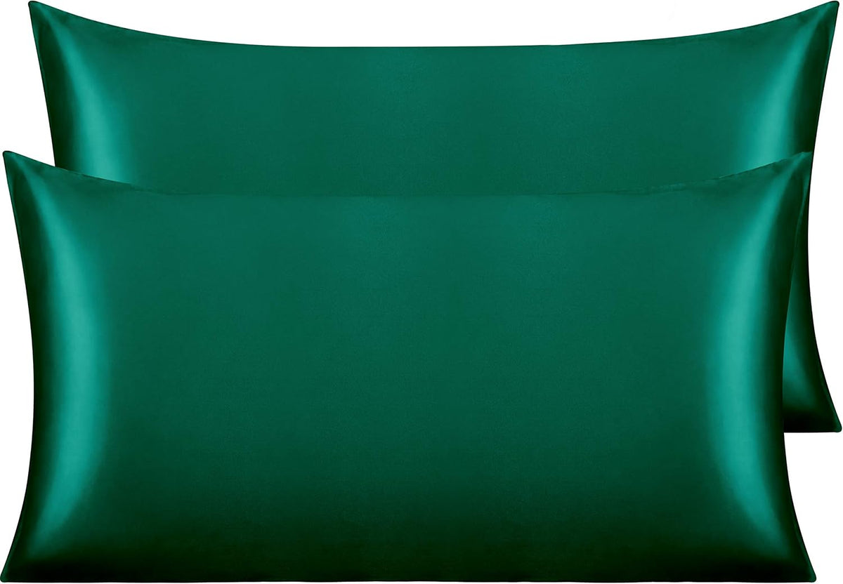 2 x King (20 x 40 Inches) satin pillowcases