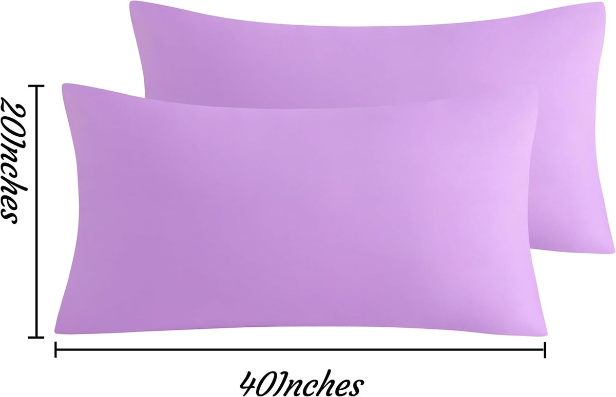 King (20"x40") microfiber pillowcases, alternate view 6