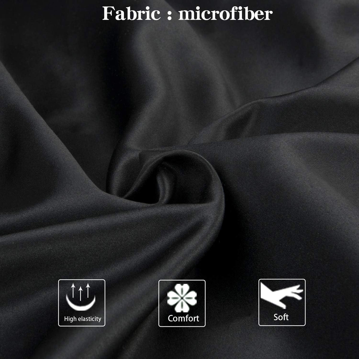 Queen (20 x 30 Inches) satin pillowcases, alternate view 2