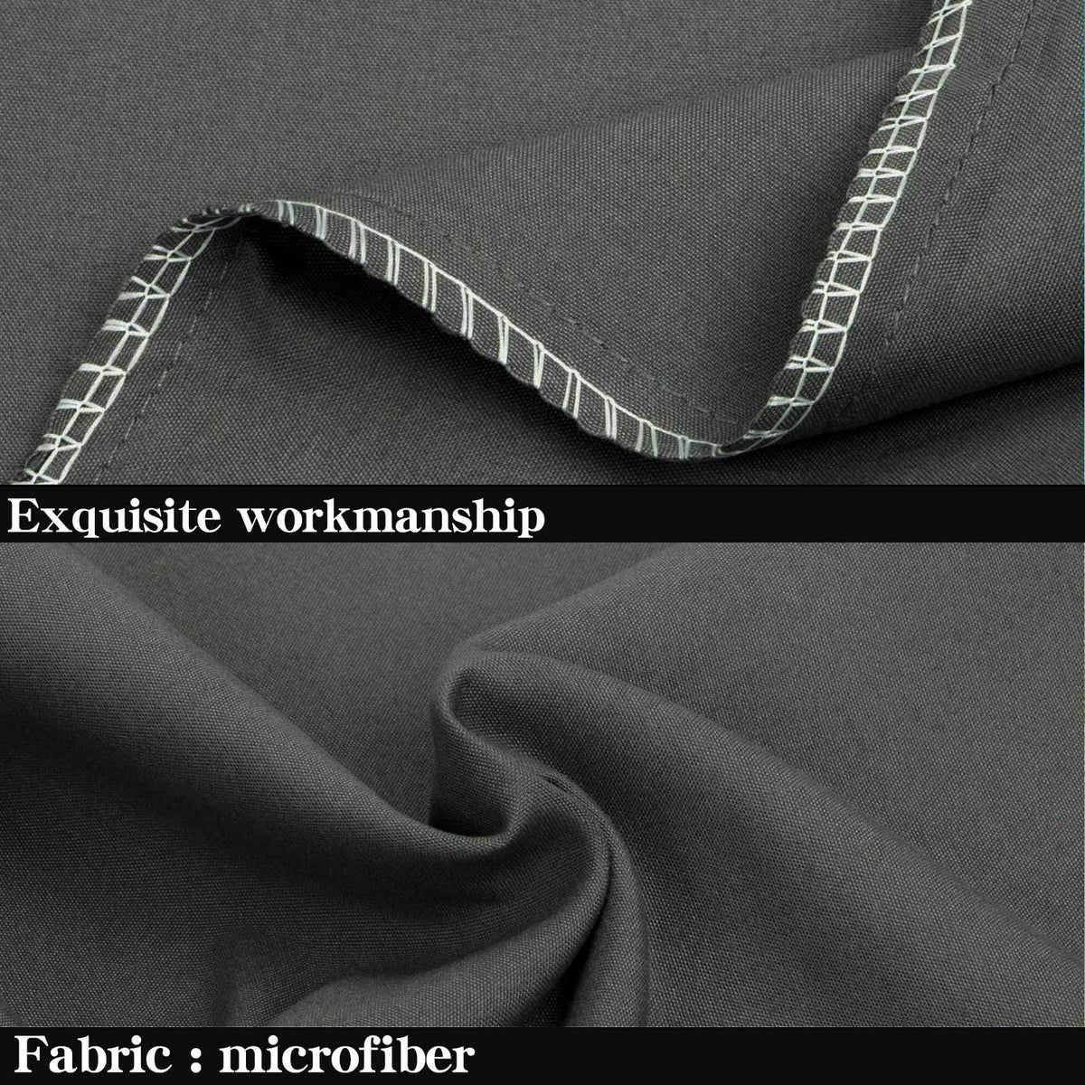 Queen (20" x 30") microfiber pillowcases, alternate view 2