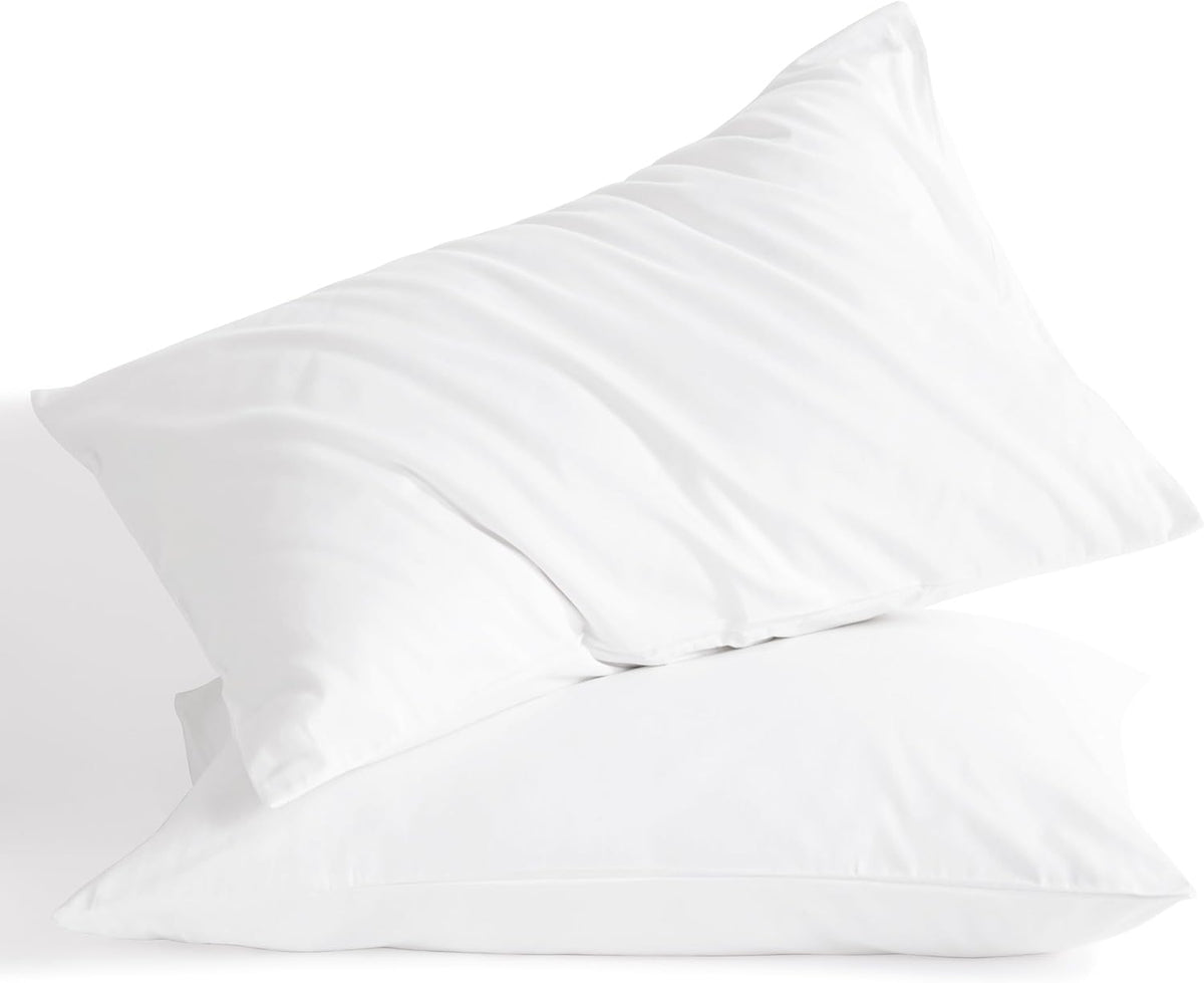 Standard (20" x 26") cotton pillowcases