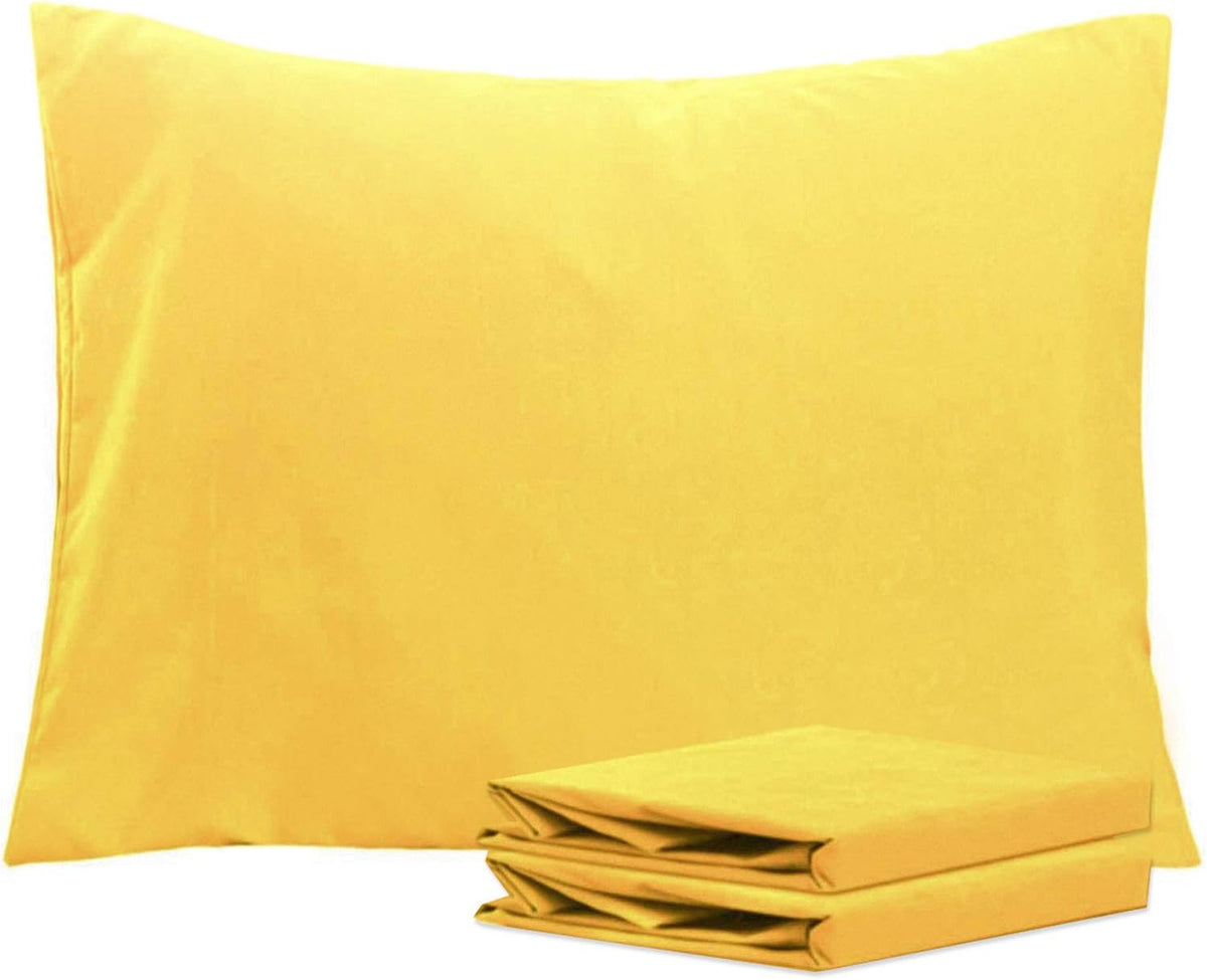 Standard (20" x 26") microfiber pillowcases