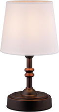 4.3"D x 4.3"W x 9.8"H metal table lamps