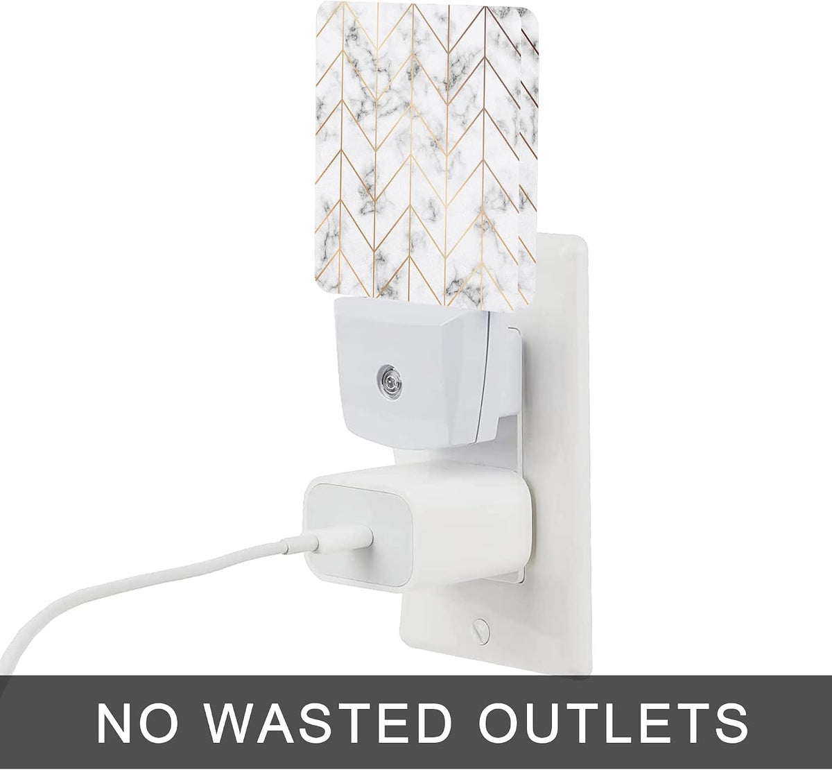 1.96"D x 2.95"W x 4.5"H night lights & ambient lighting, alternate view 4