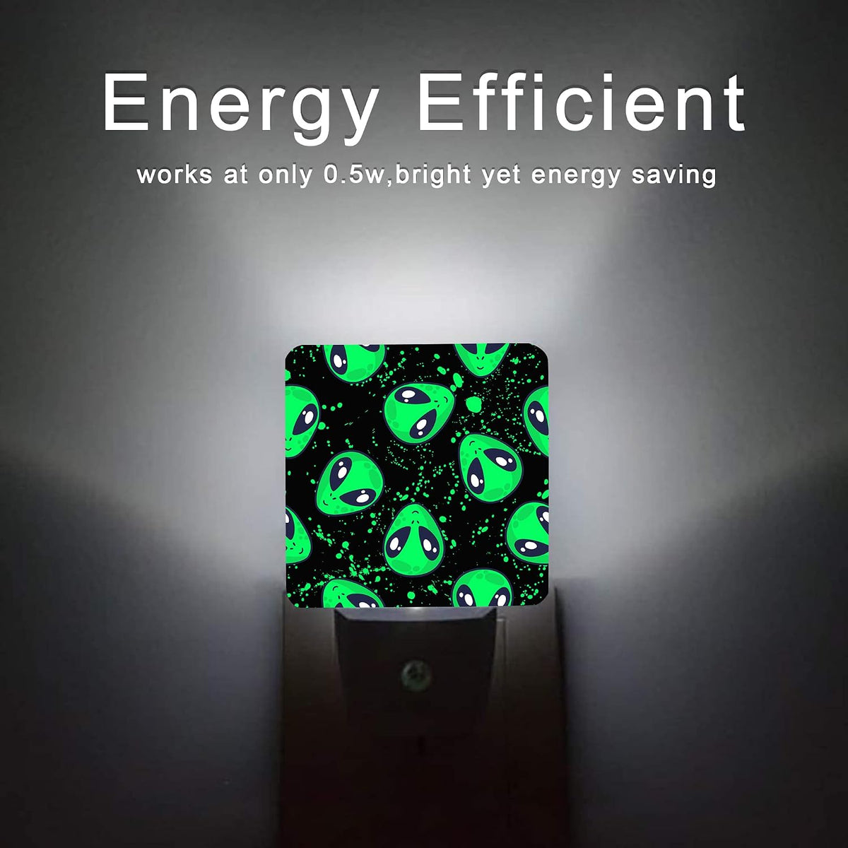 1.96"D x 2.95"W x 4.5"H plastic night lights & ambient lighting, alternate view 6