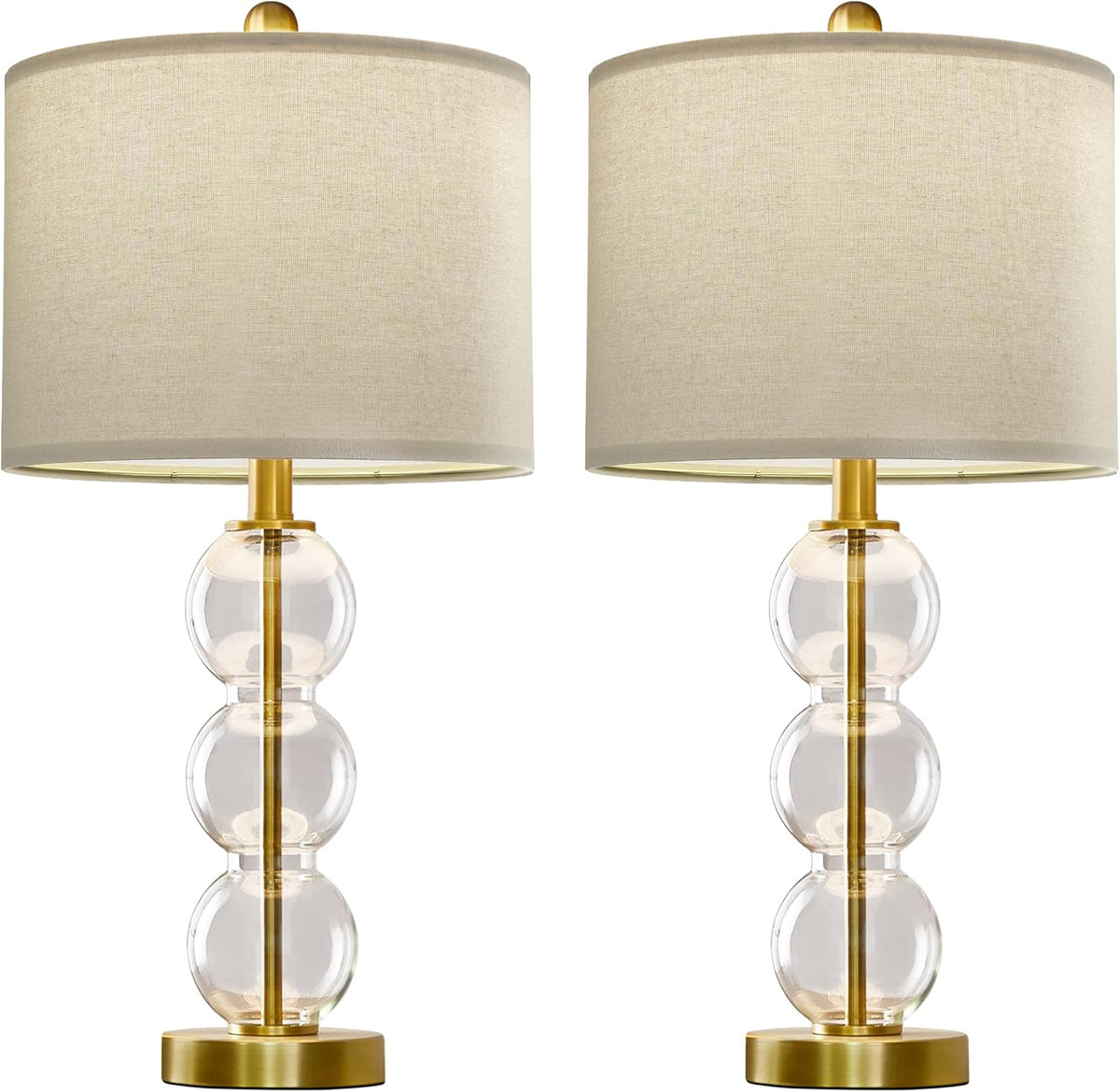 12"D x 12"W x 25"H metal table lamps, alternate view 9