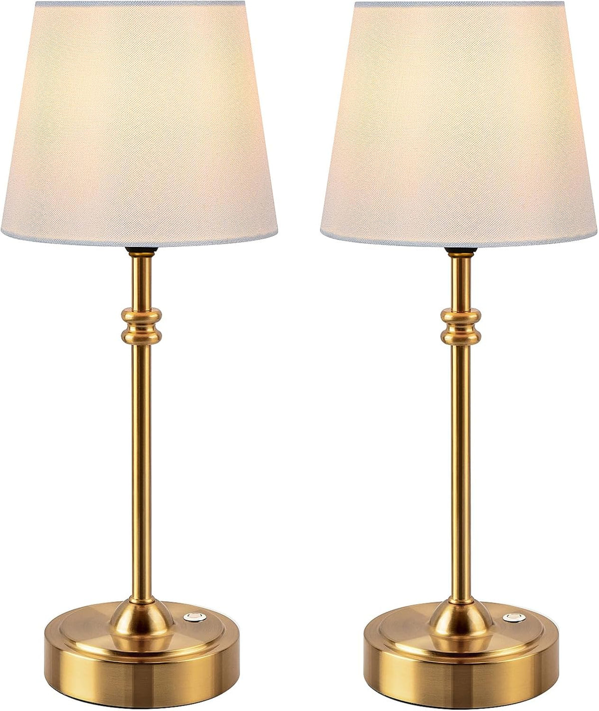 6.22"D x 6.22"W x 15.7"H metal table lamps