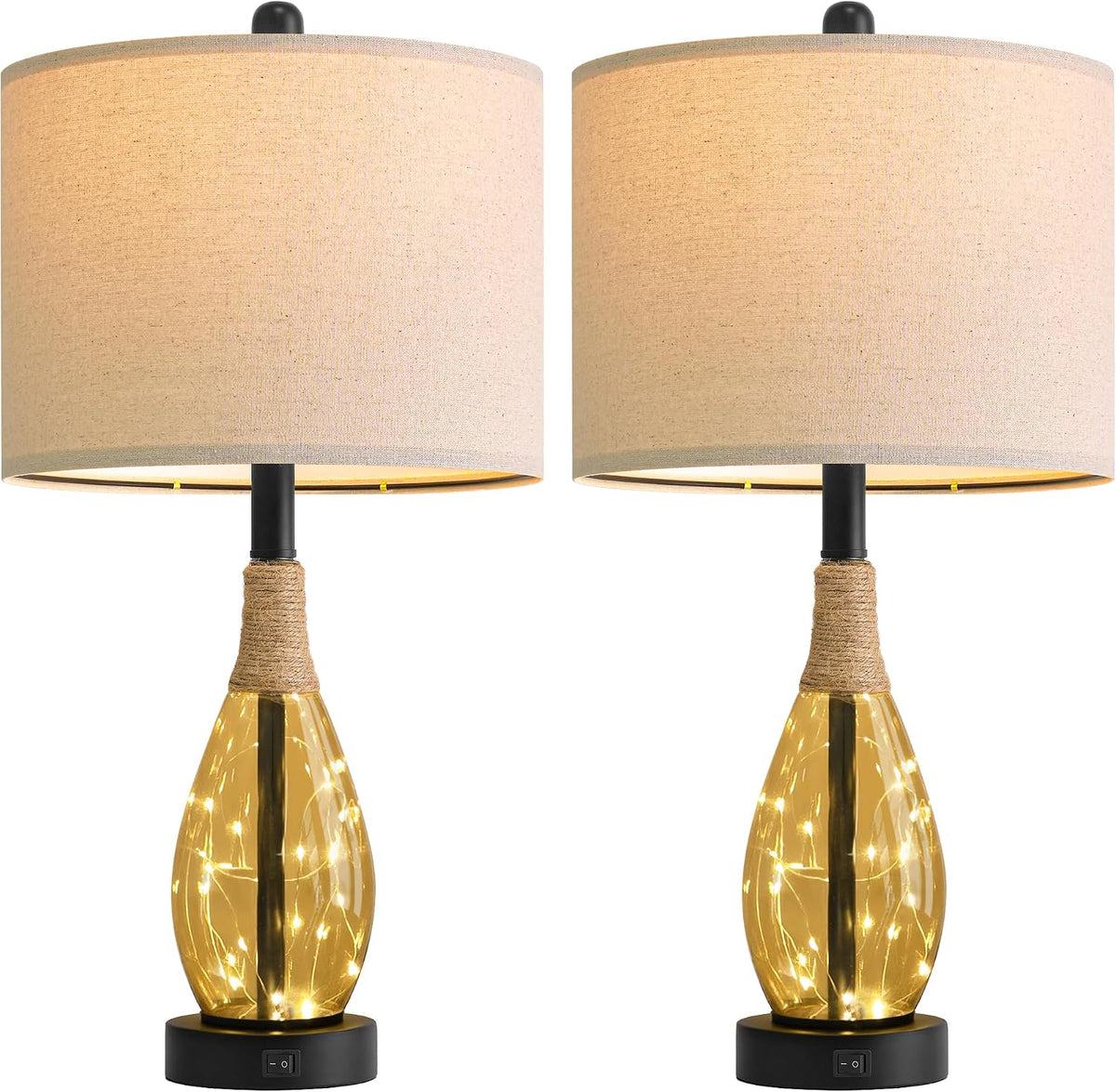 12"D x 12"W x 23"H table lamps, alternate view 8