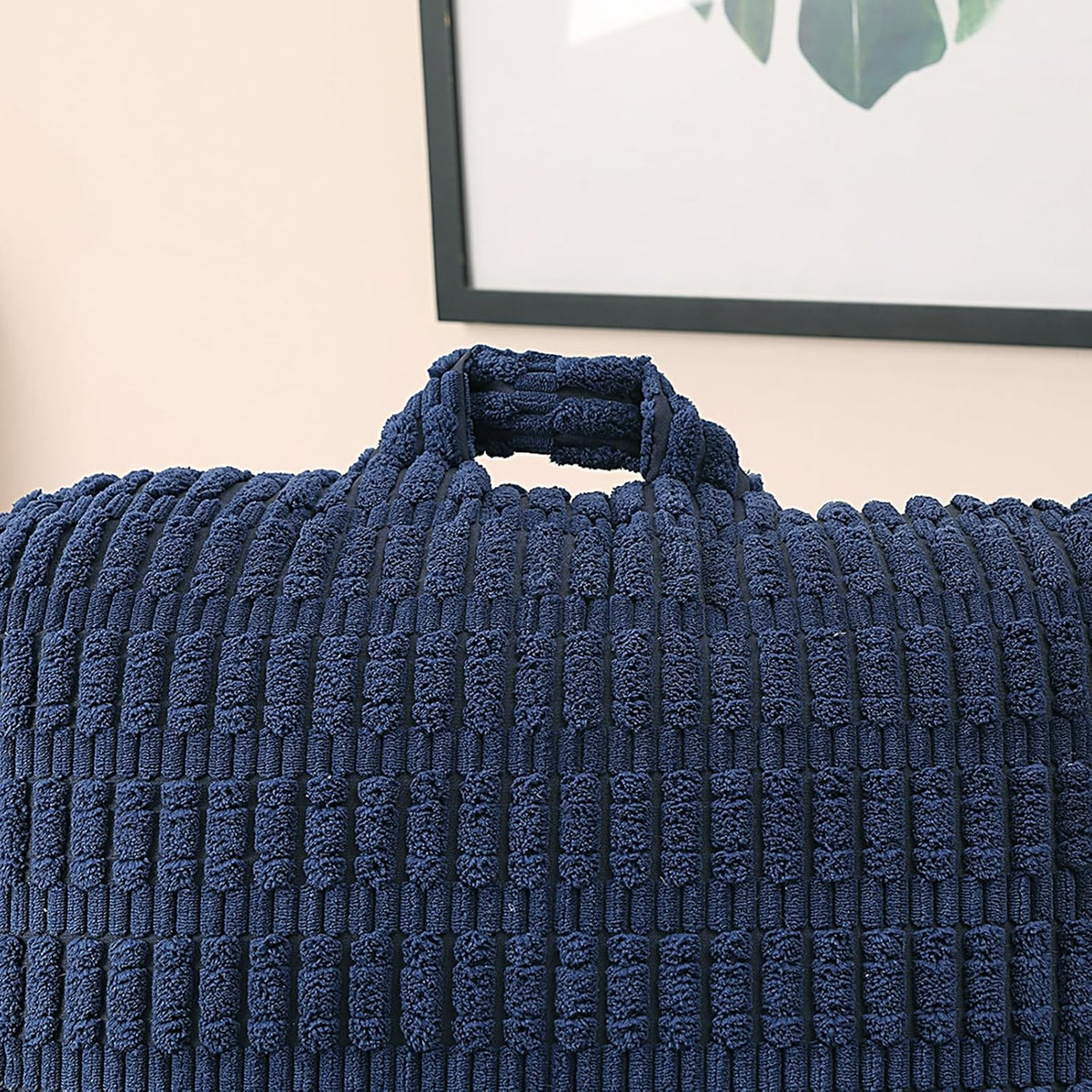 Standard(17") polyester backrest pillows in Blue, alternate view 8