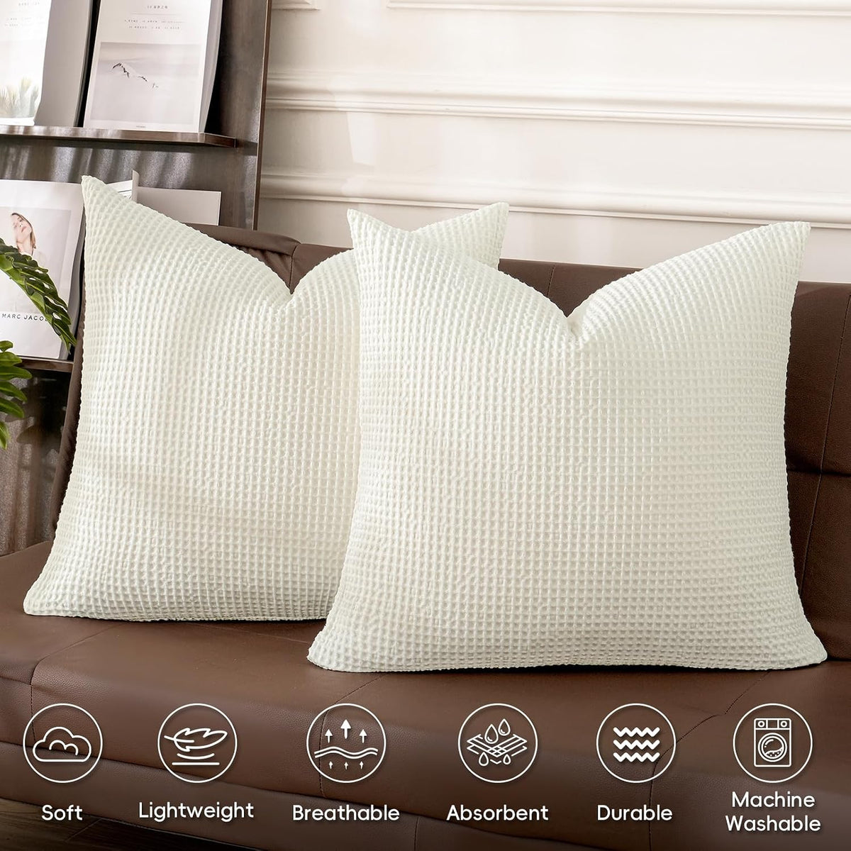 26" x 26" cotton pillow shams, alternate view 3