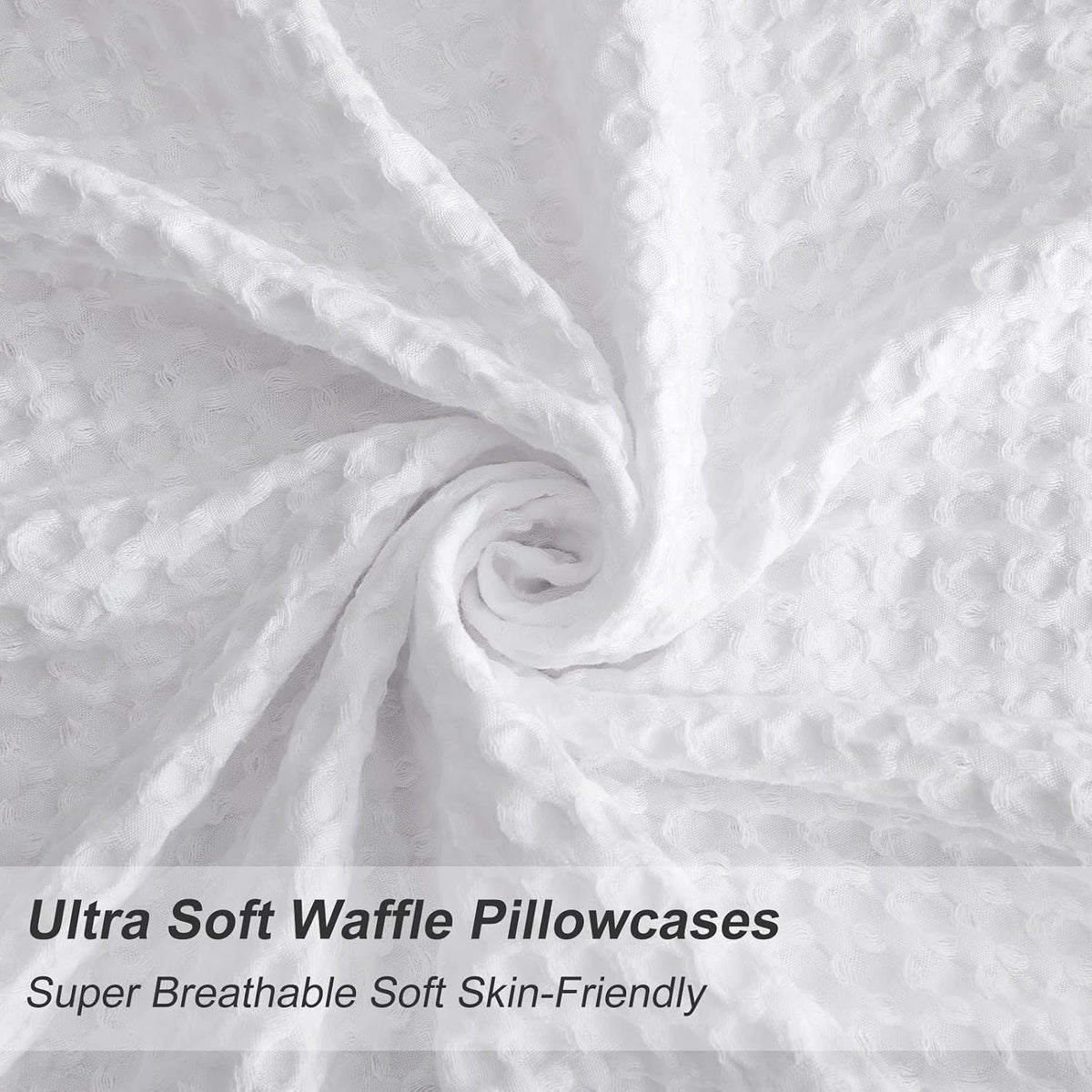 30"L x 20"W polyester pillow shams in White, alternate view 8