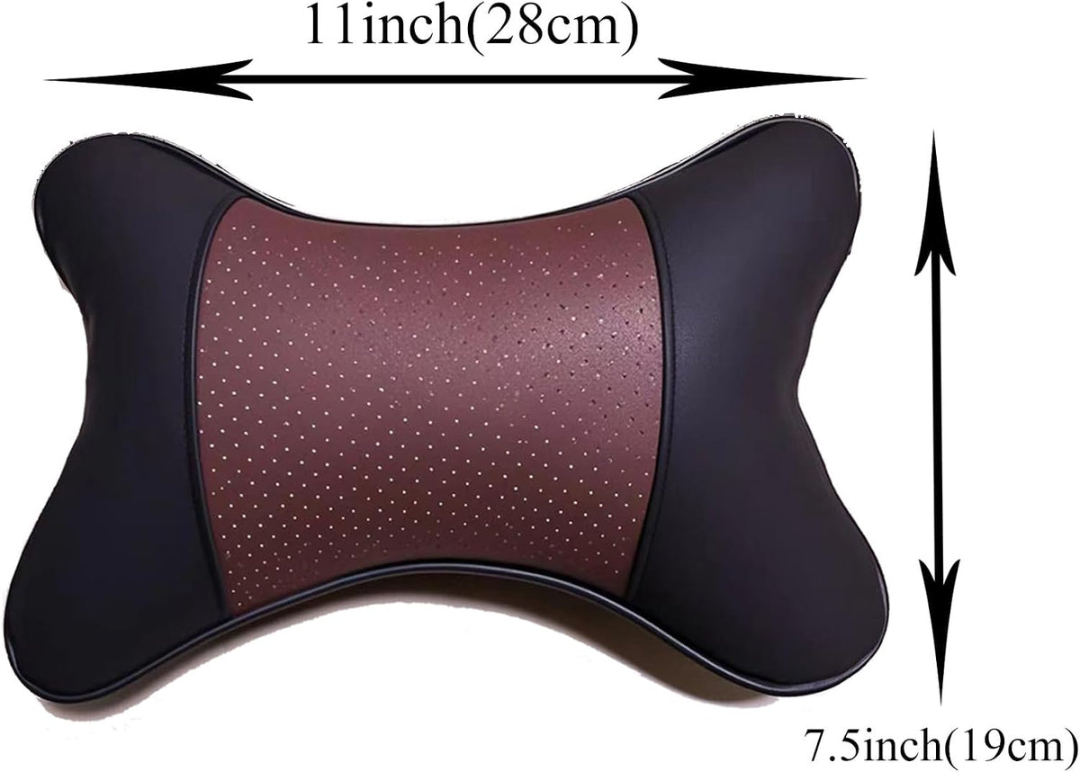 Onesize memory foam neck & cervical pillows in Coffee, alternate view 3