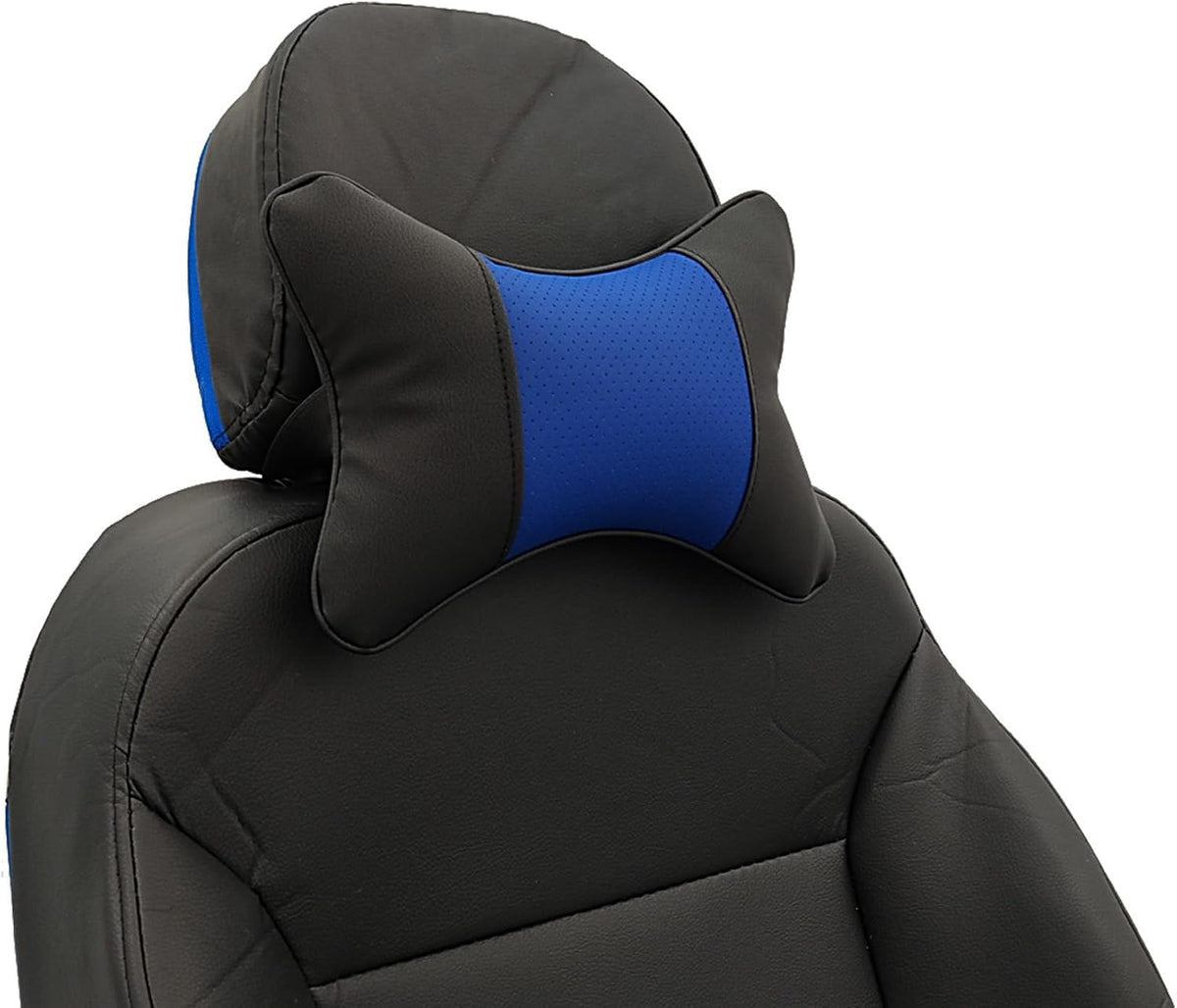 polyester neck & cervical pillows in Blue