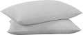 Standard feather pillows in Grey