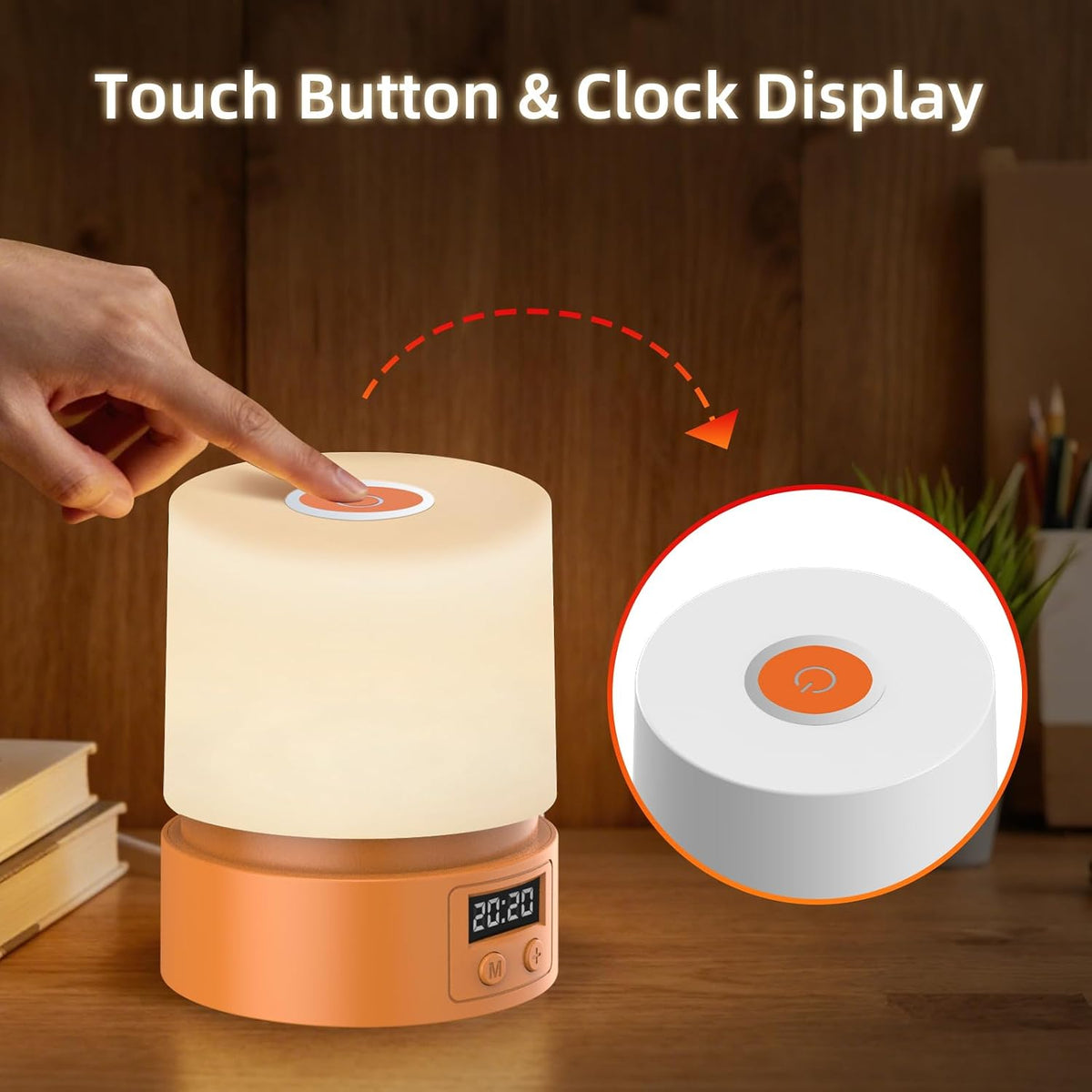 QDPKPI 3.35"D x 3.35"W x 4.33"H plastic night lights & ambient lighting, alternate view 4