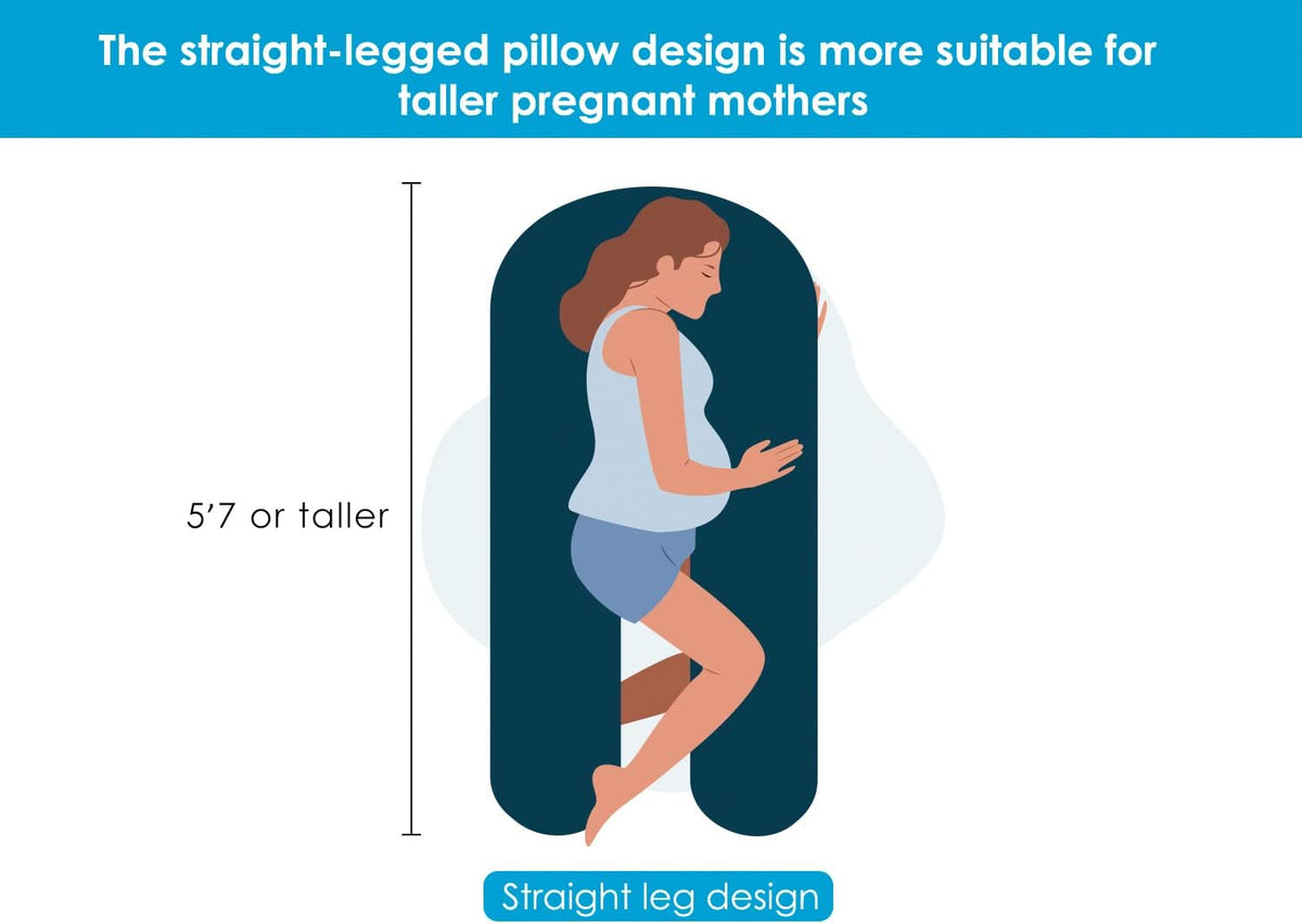 X-Large polyester pregnancy & maternity pillows in Purple, alternate view 2