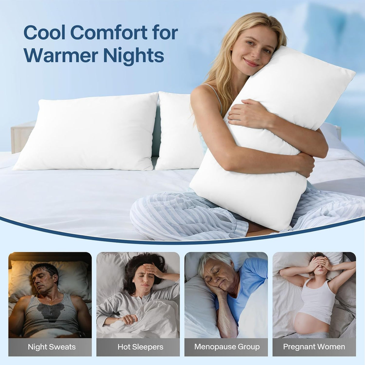 King nylon pillowcases, alternate view 4