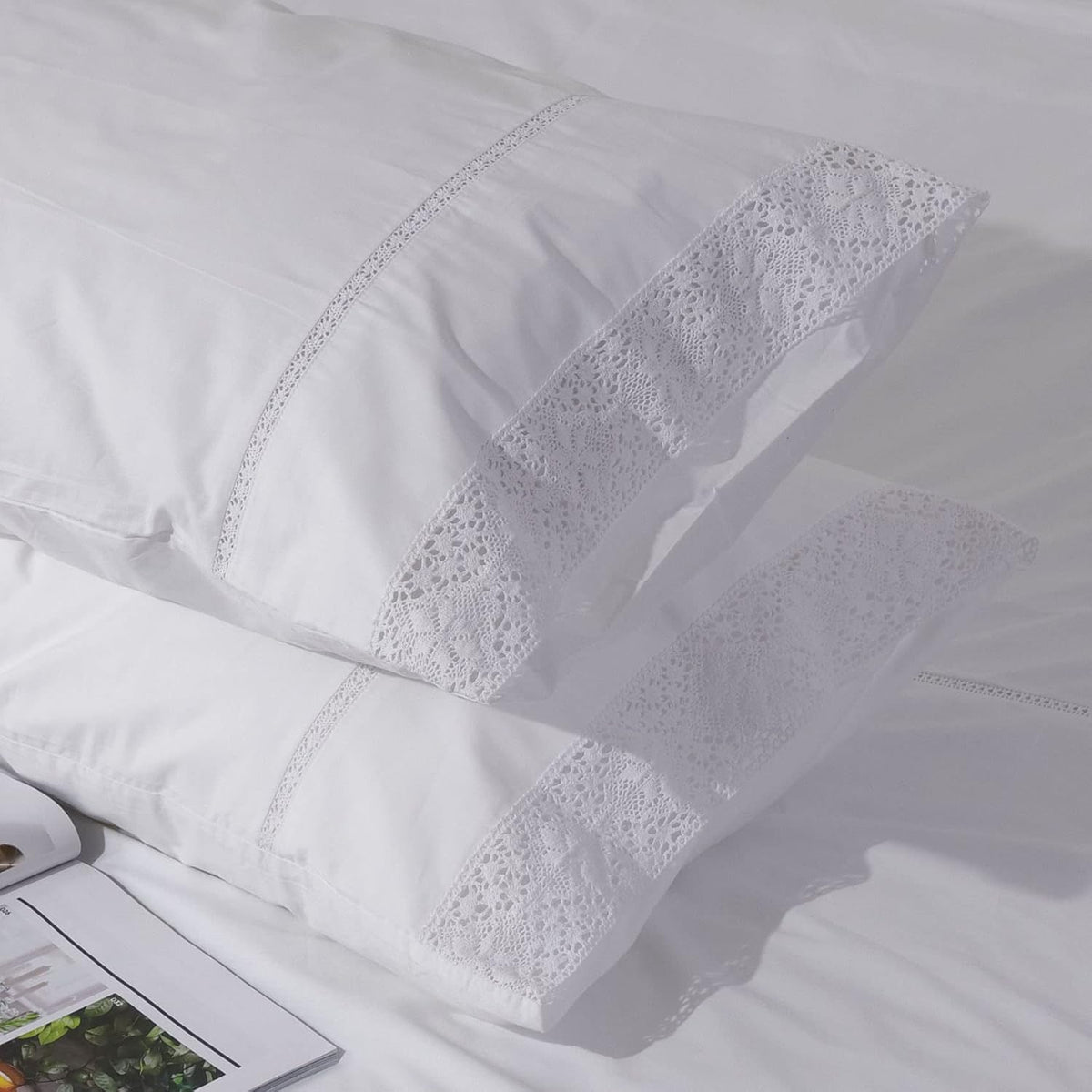 Standard (20" x 26") cotton pillowcases, alternate view 5
