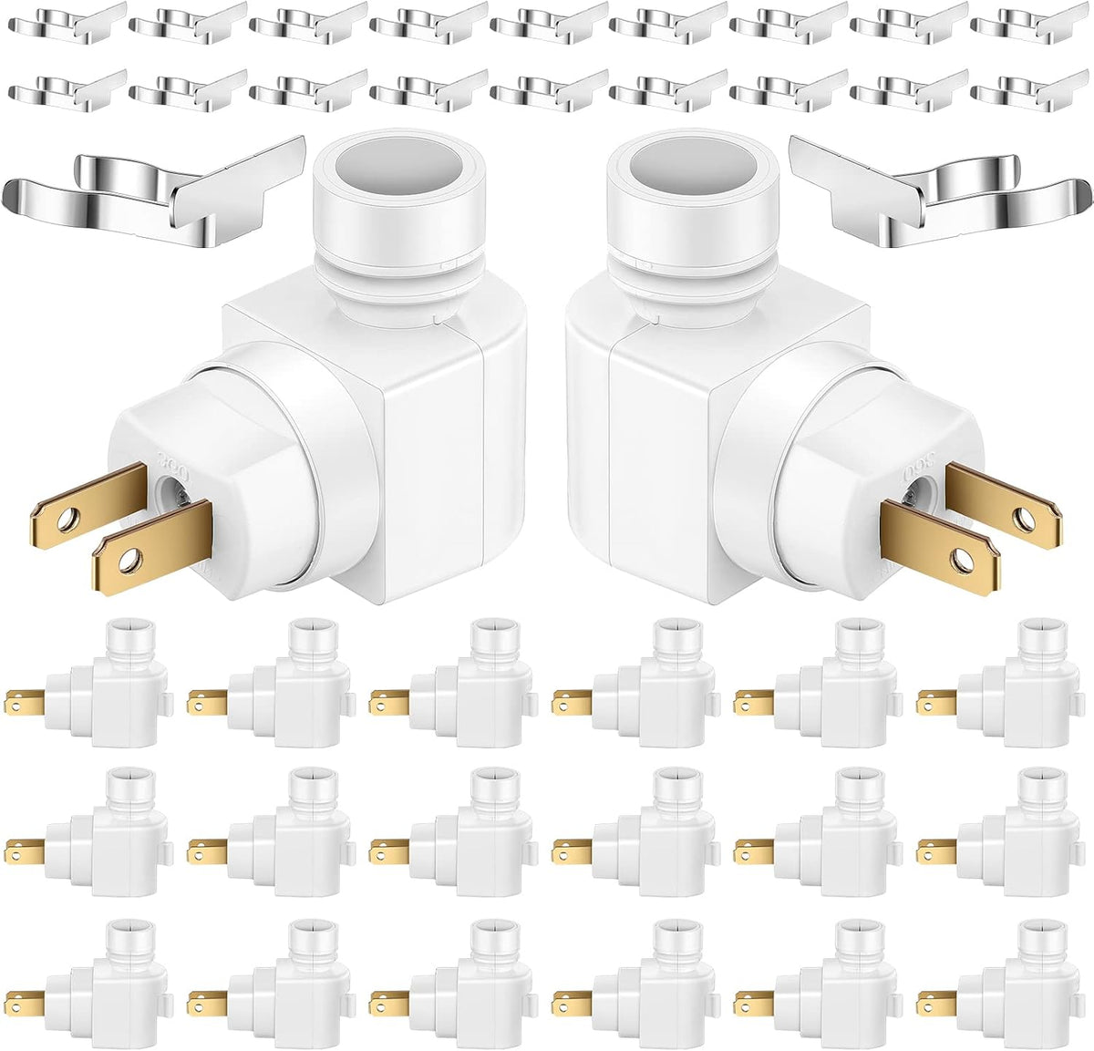 6.3"D x 6.3"W x 3.35"H plastic night lights & ambient lighting