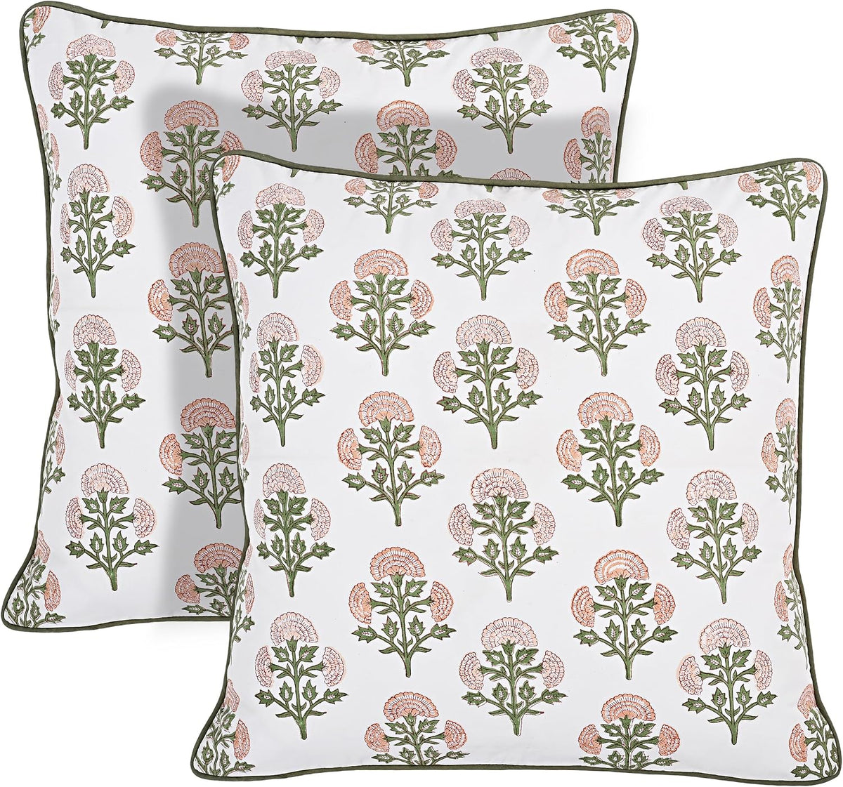 18"L x 18"W cotton throw pillow accessories