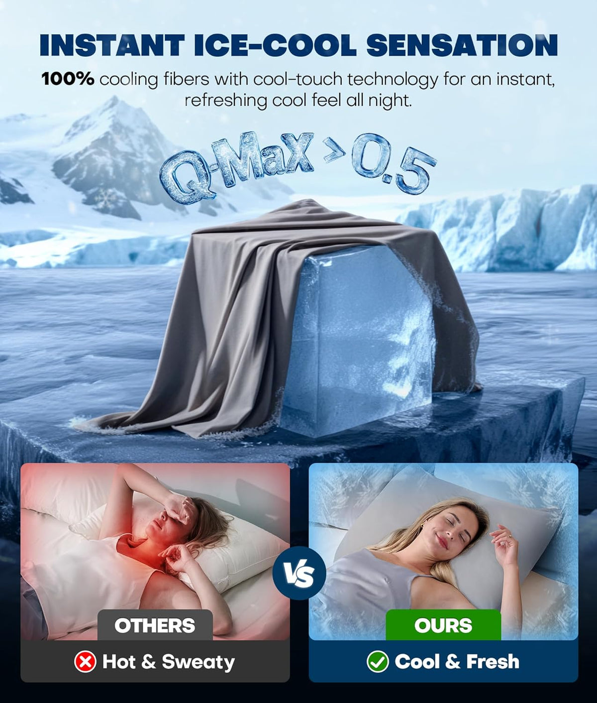King nylon pillowcases, alternate view 2